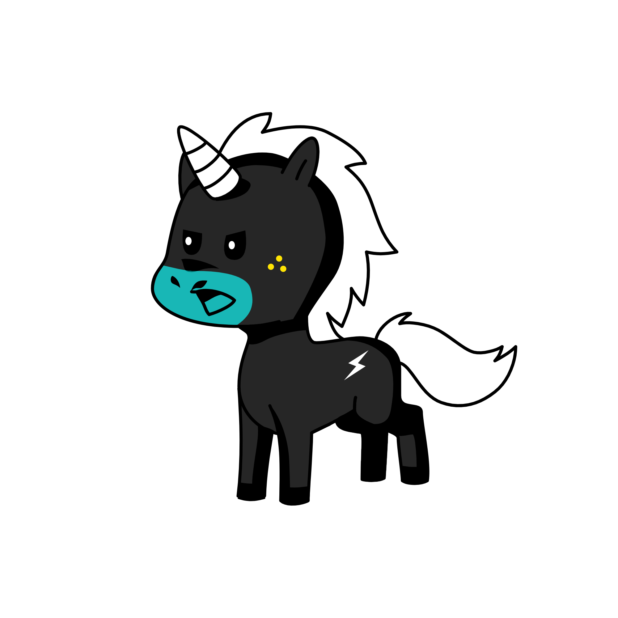 TEEGAN ThE POOP, the unicorn