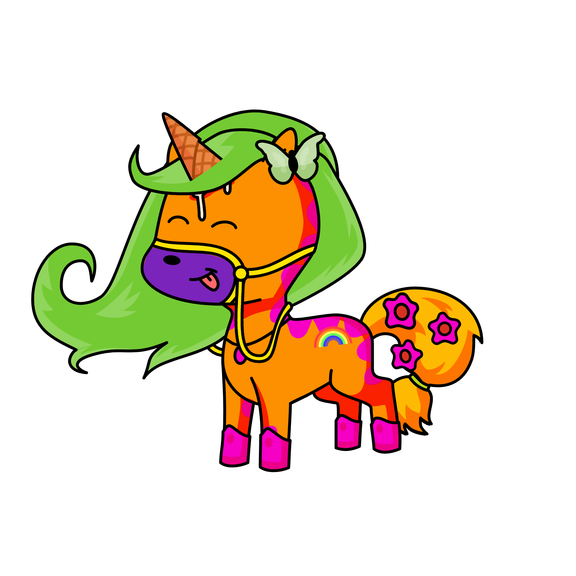Grashine , the unicorn