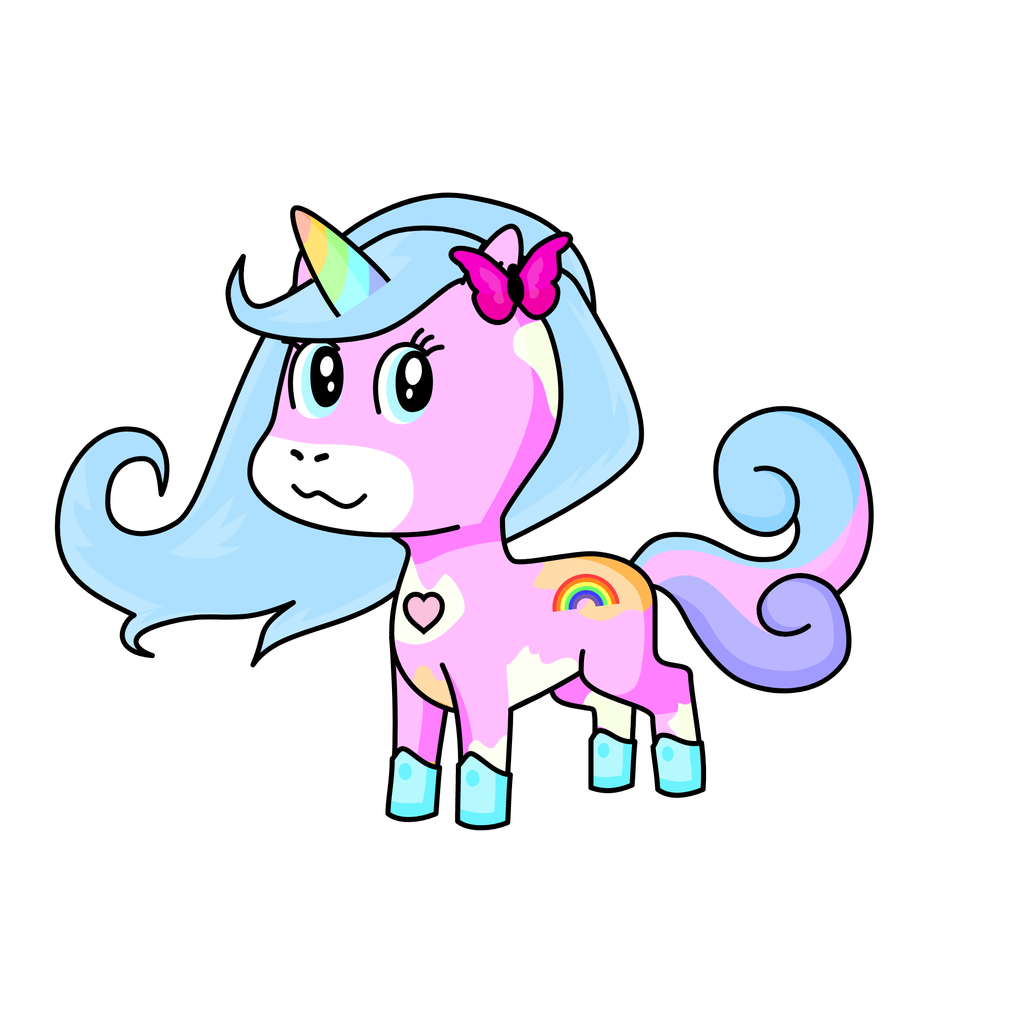 Lena, the unicorn