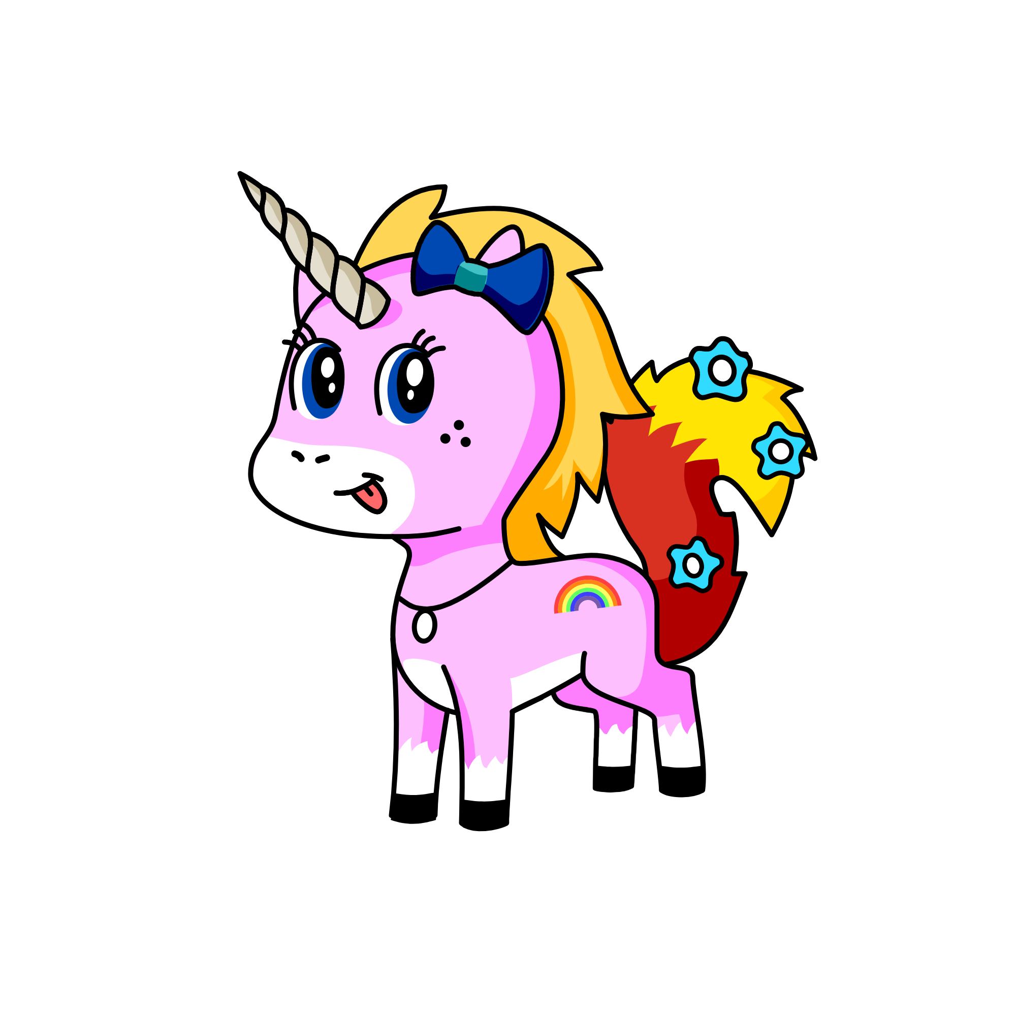 Lilly Smoke, the unicorn