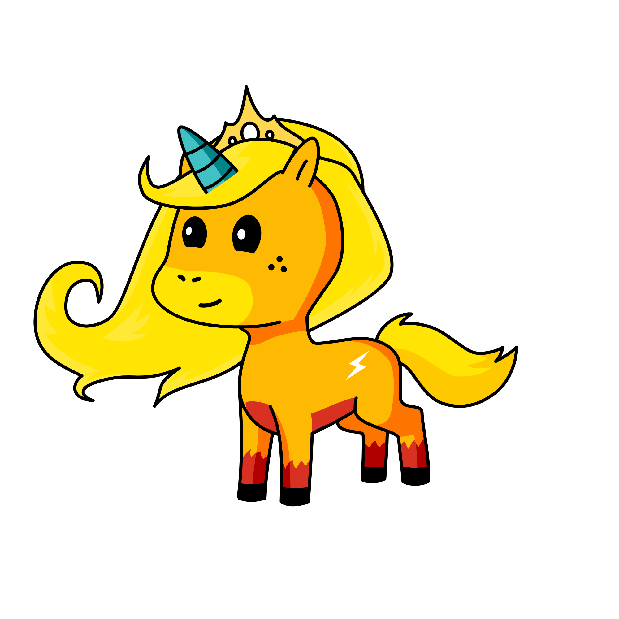 suny, the unicorn