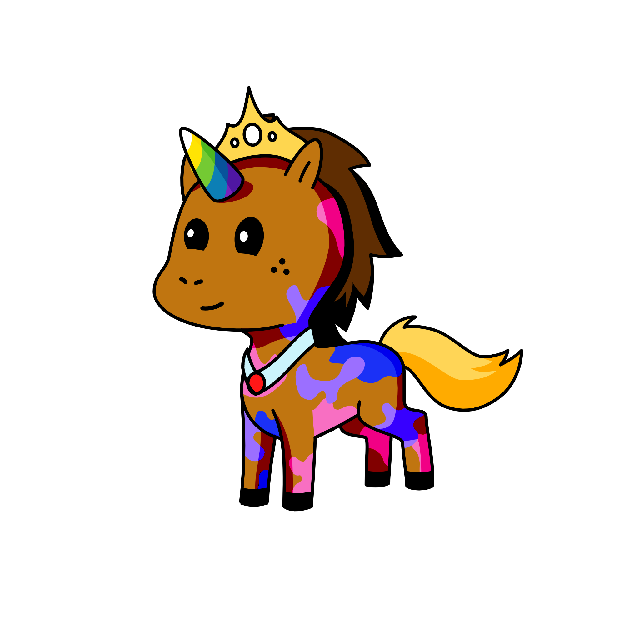 super sparkle , the unicorn