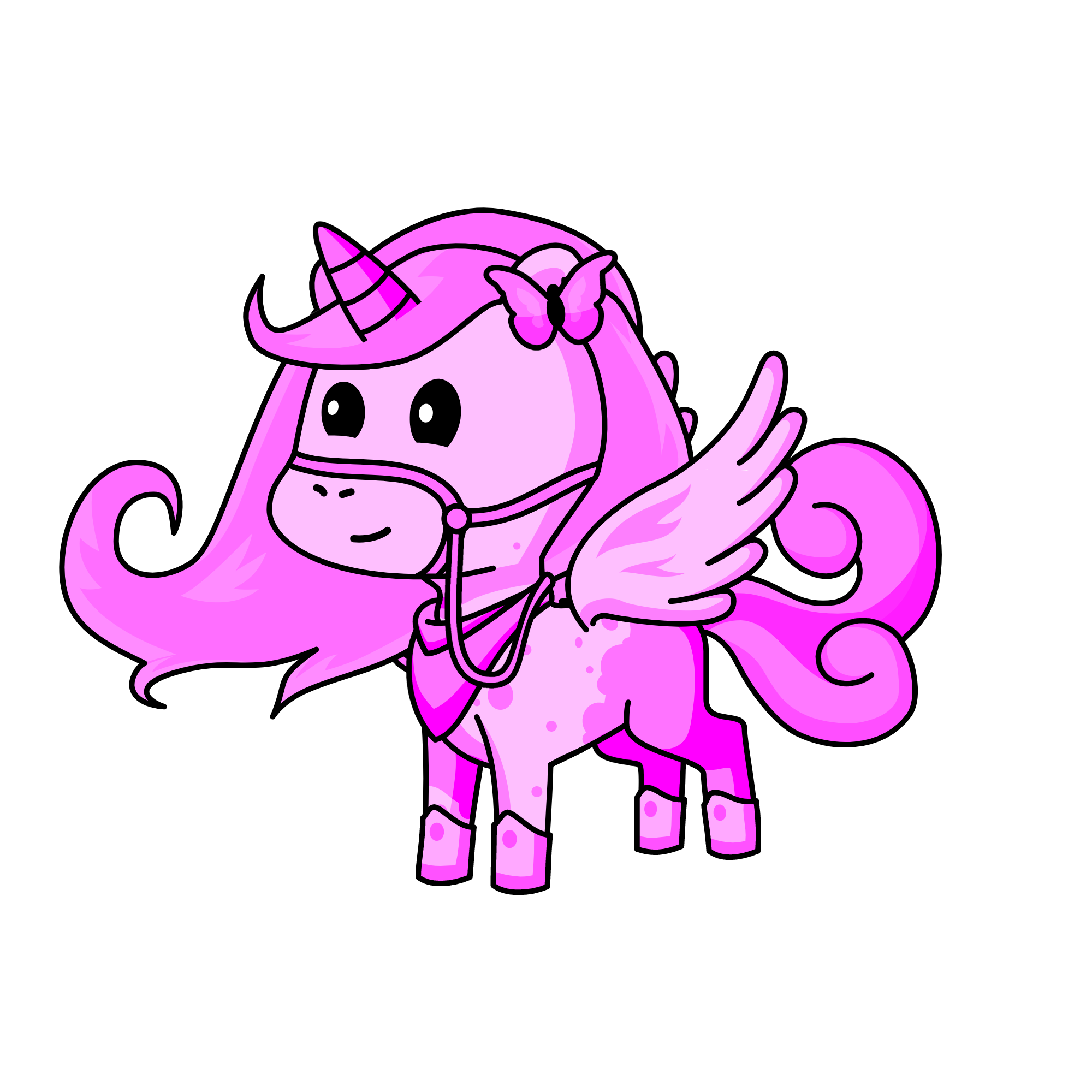 Creamy, the unicorn