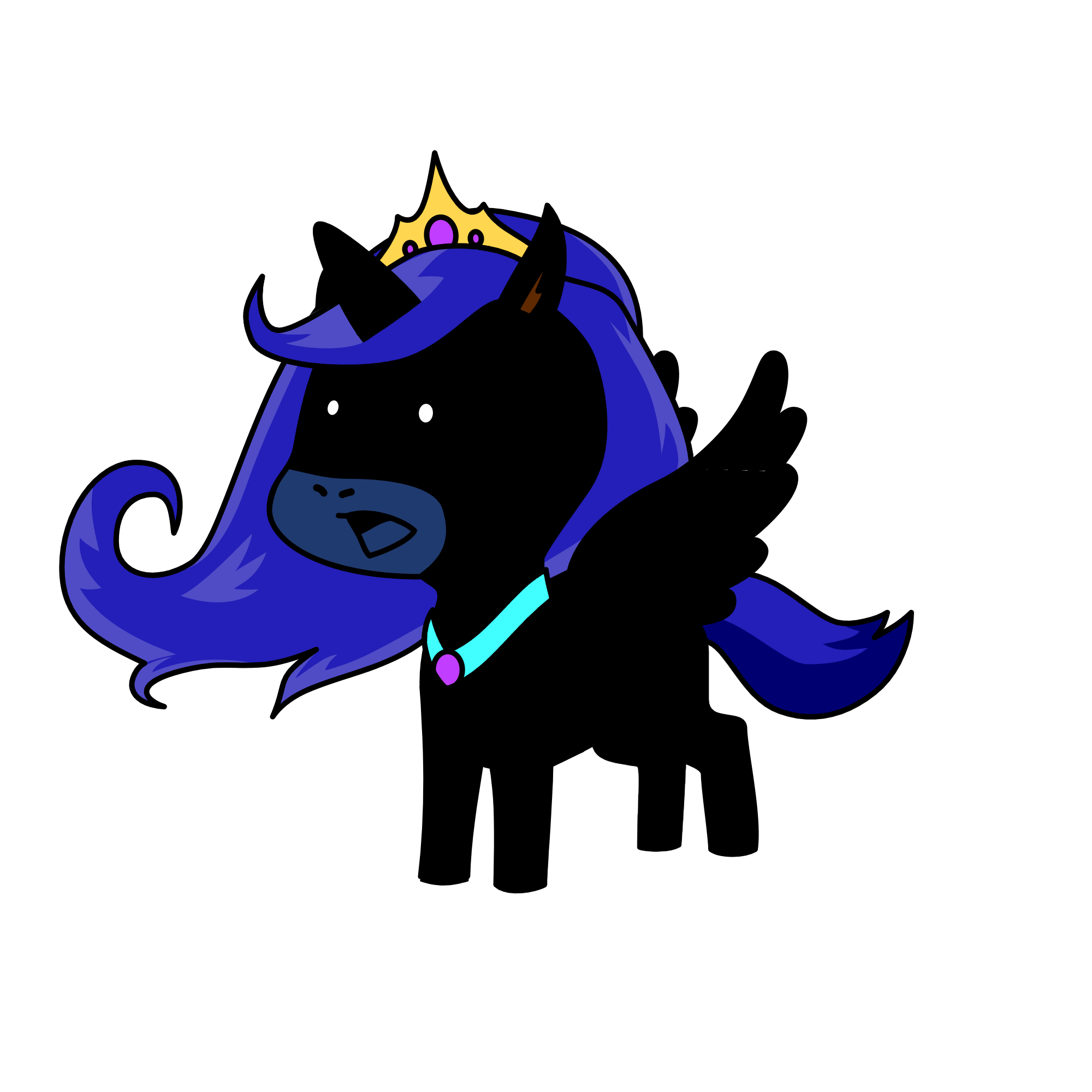 luna, the unicorn