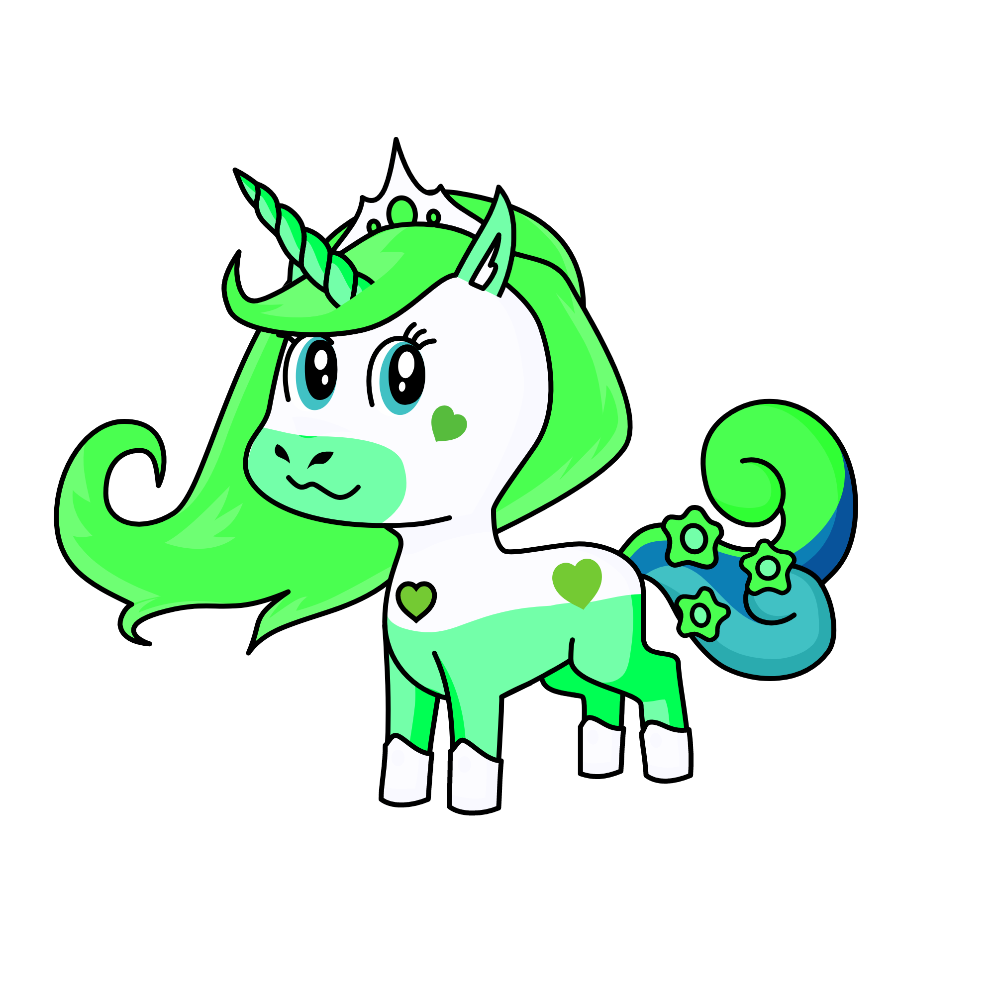 Tiffanny, the unicorn