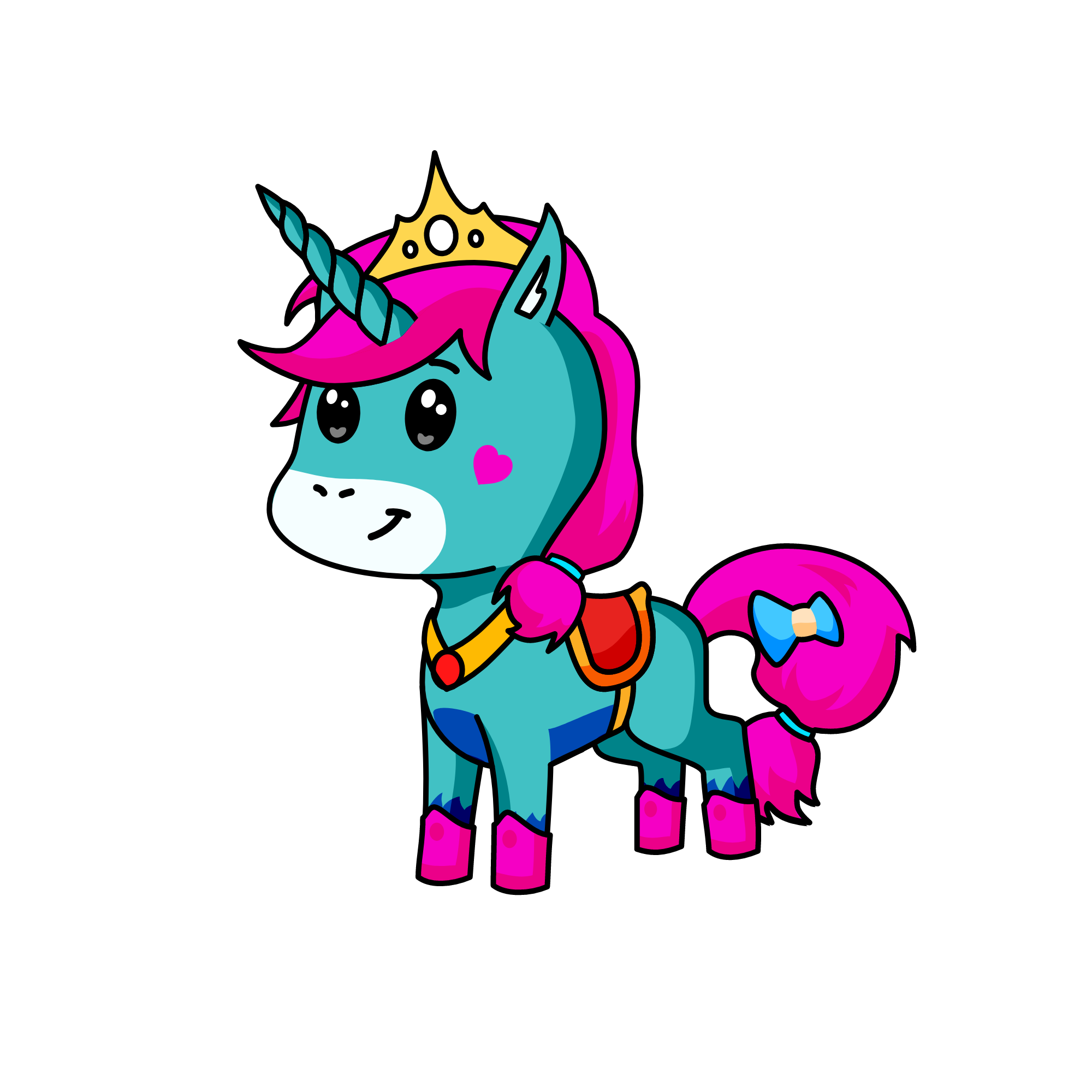 Princes Anna, the unicorn