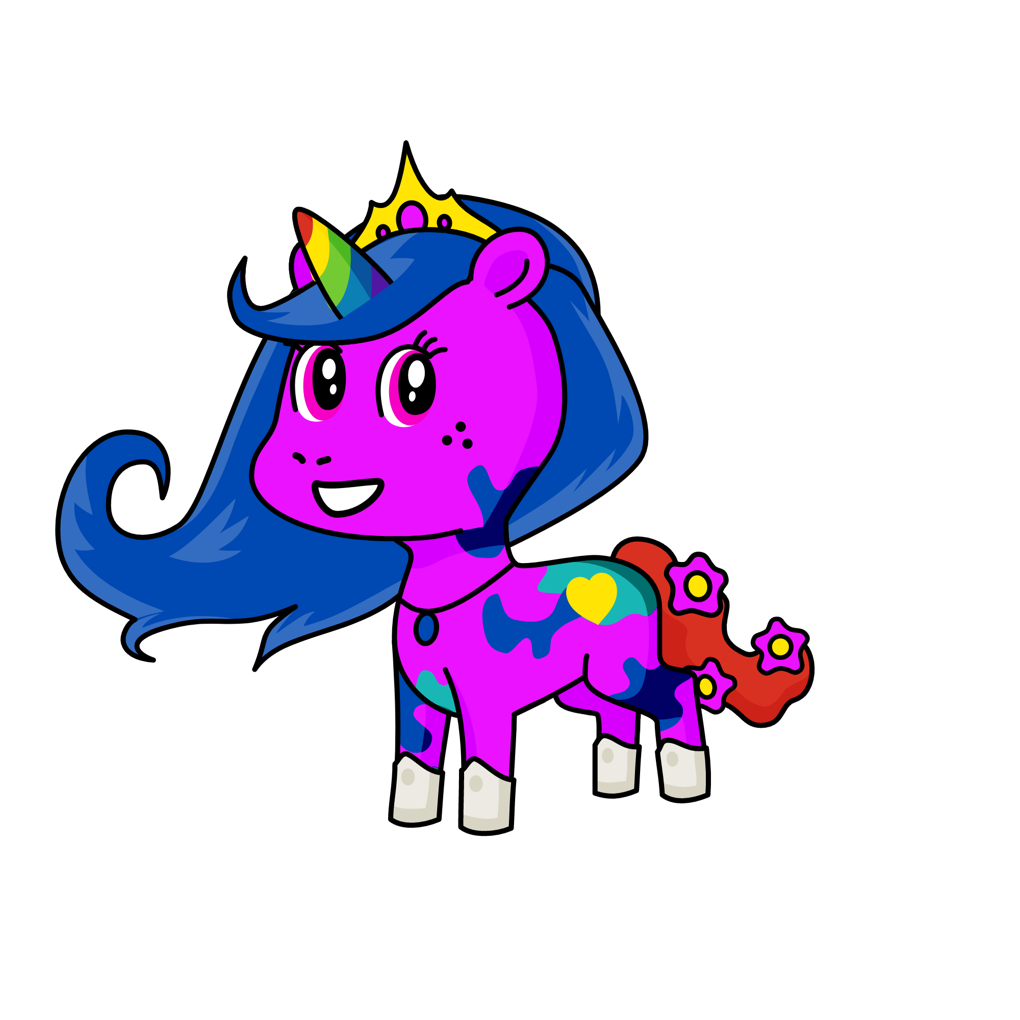Princess Celestia, the unicorn