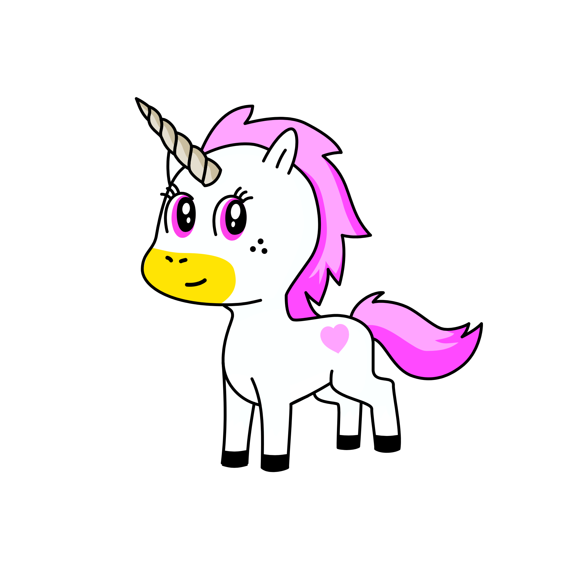 Gabriella The Unicorn Girl , the unicorn