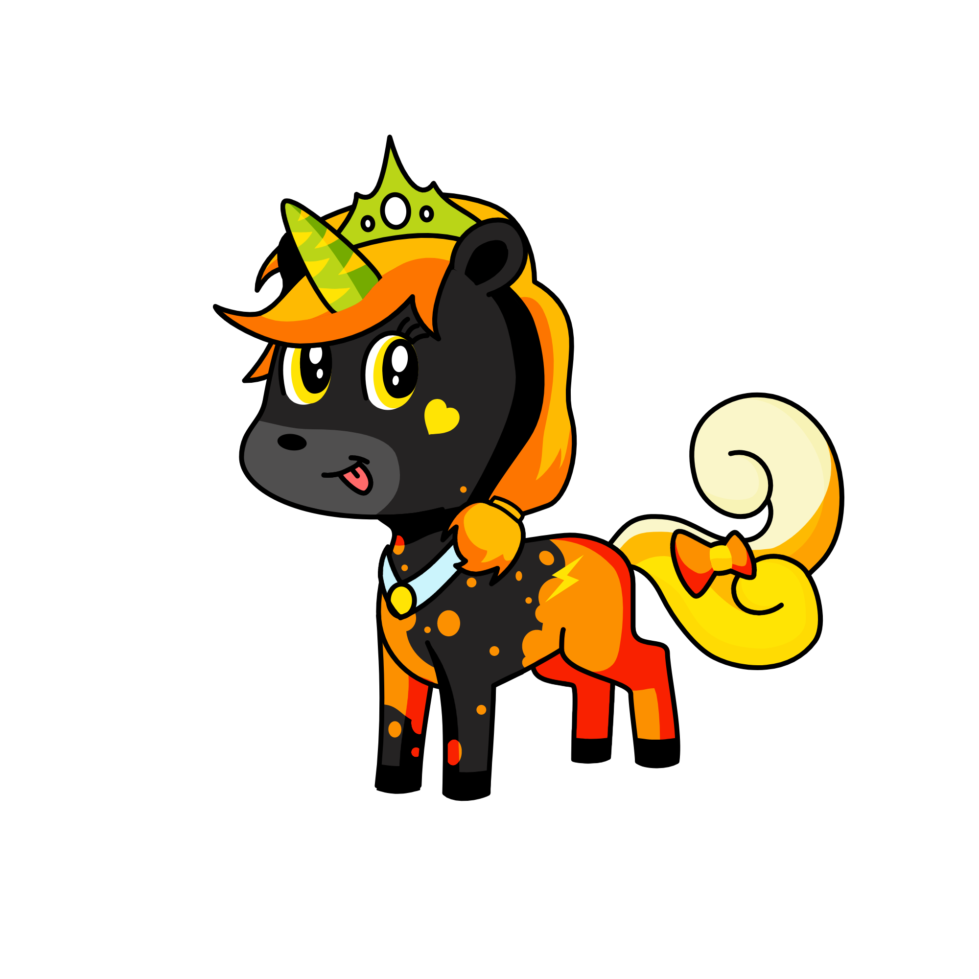 lightningblaze, the unicorn