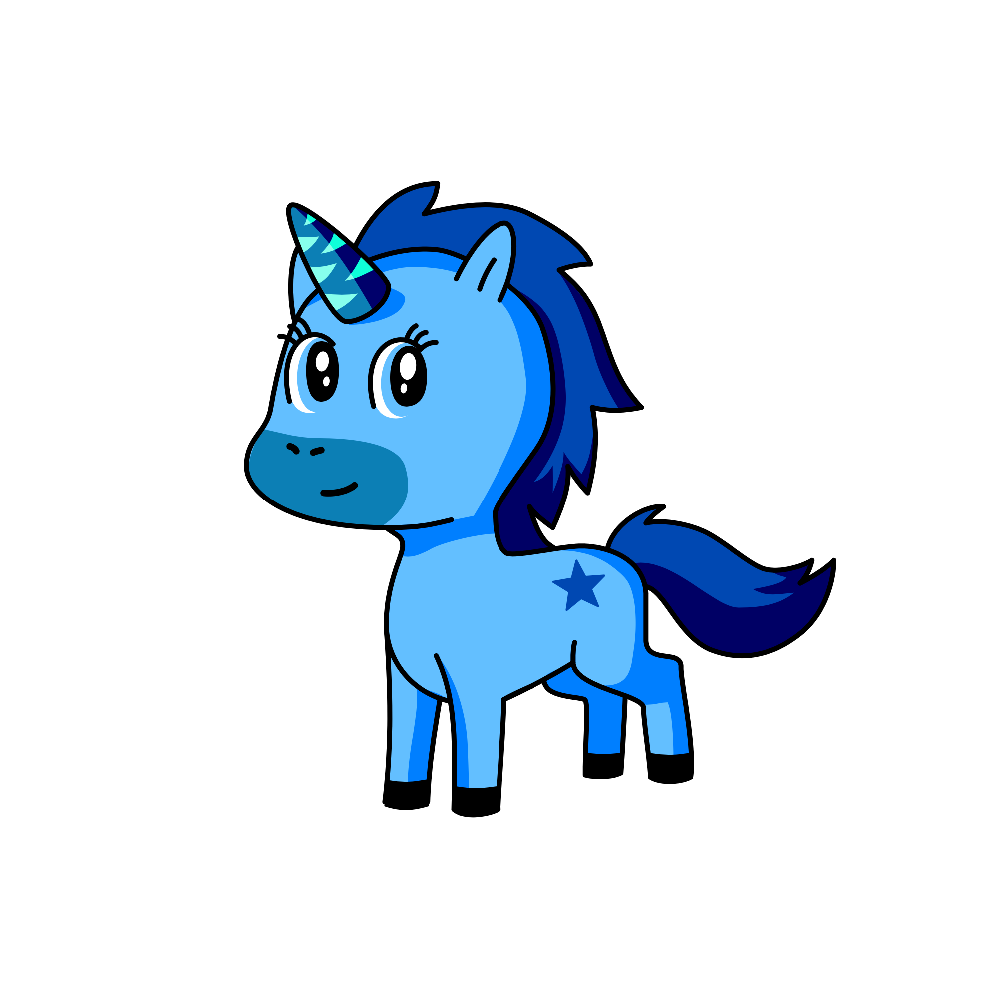 Gabriella The Unicorn Girl , the unicorn