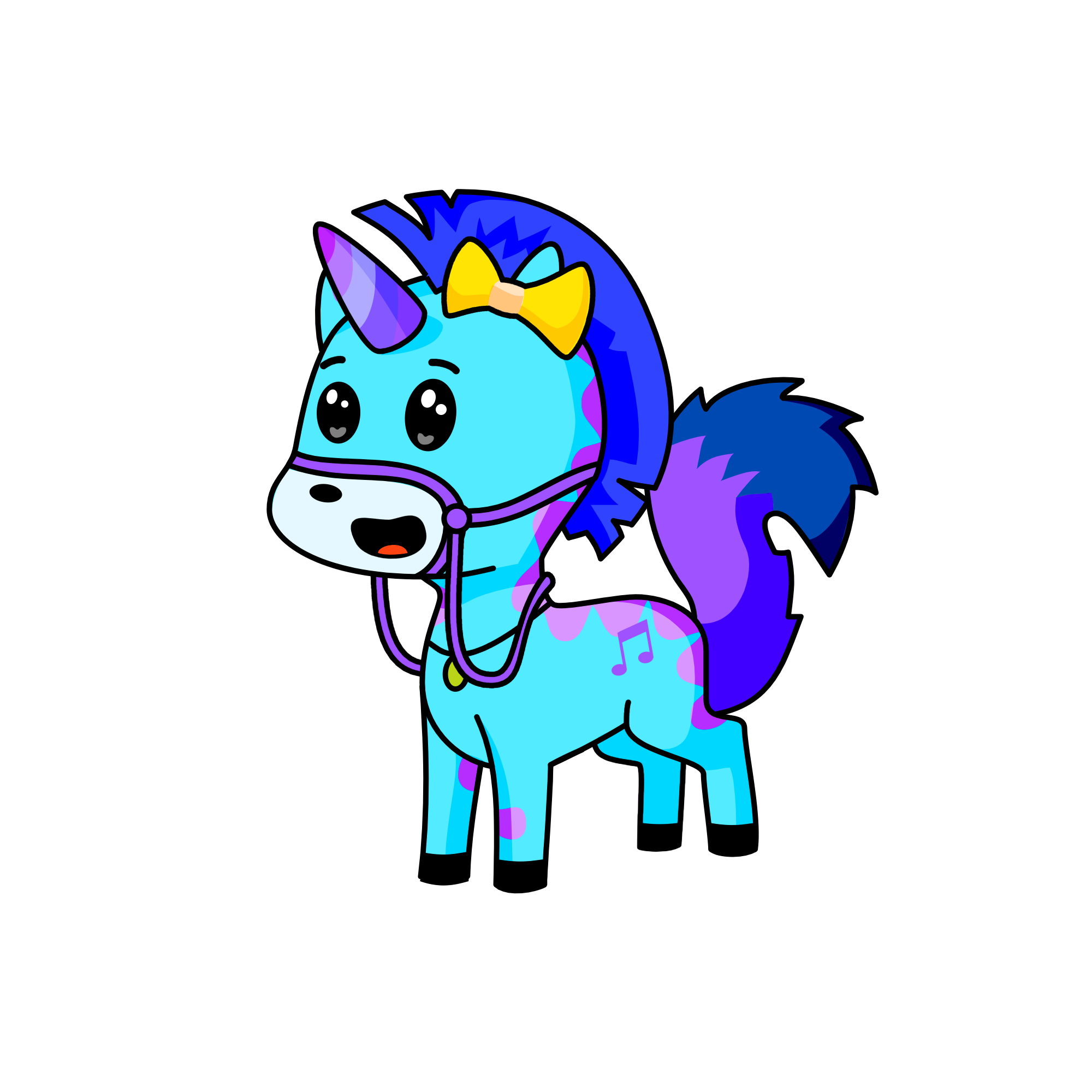 Lluvi, the unicorn