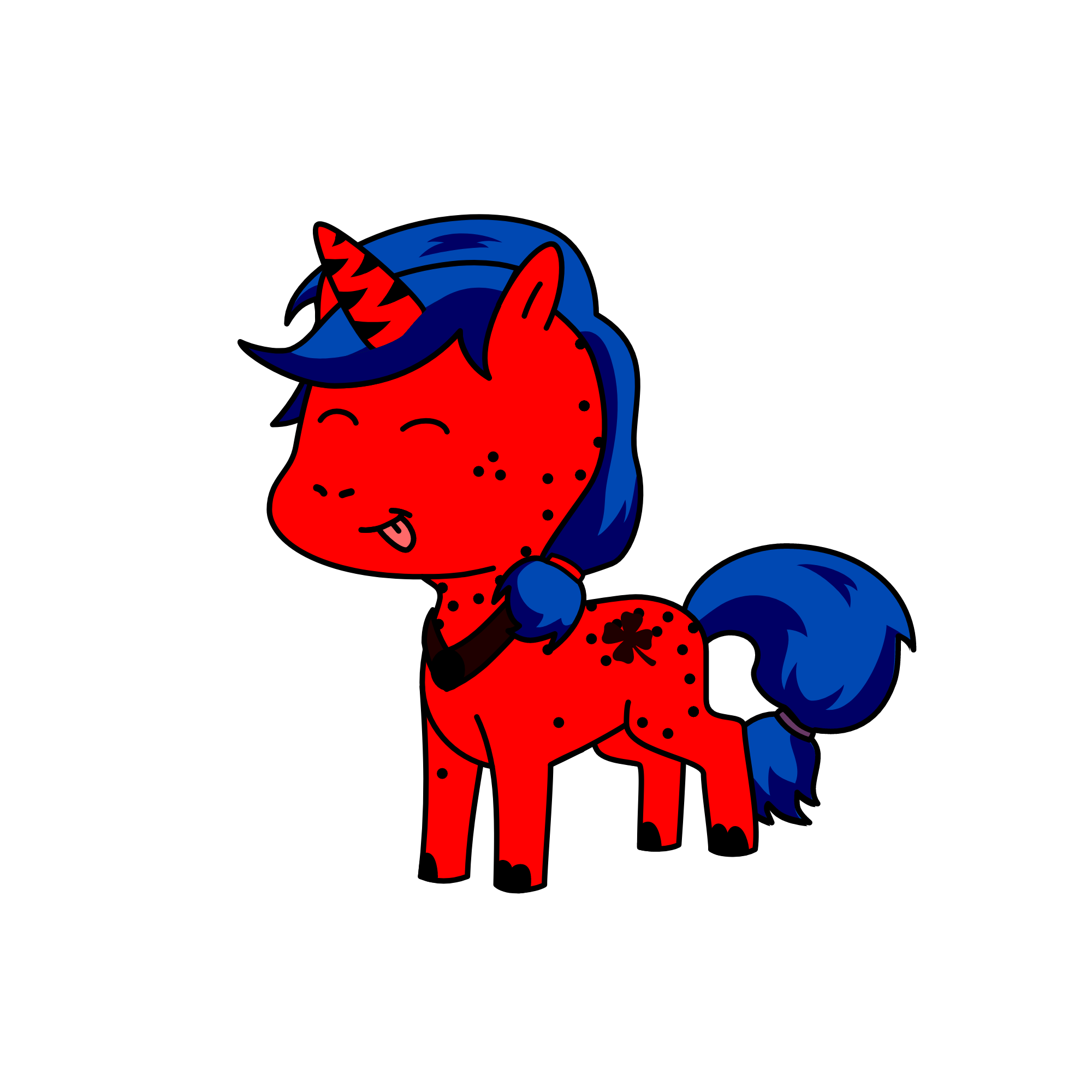 Ladybug, the unicorn