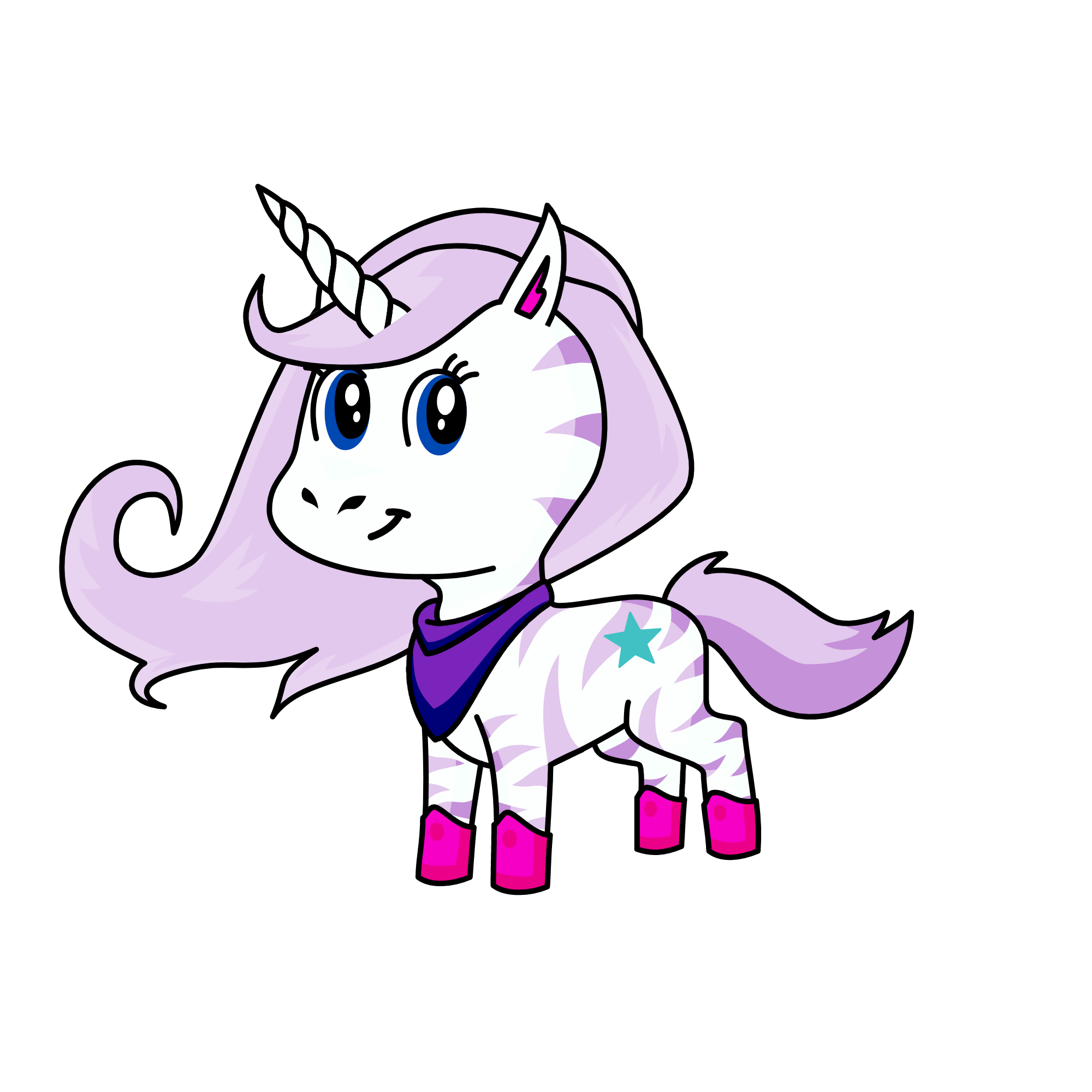 Cloud, the unicorn