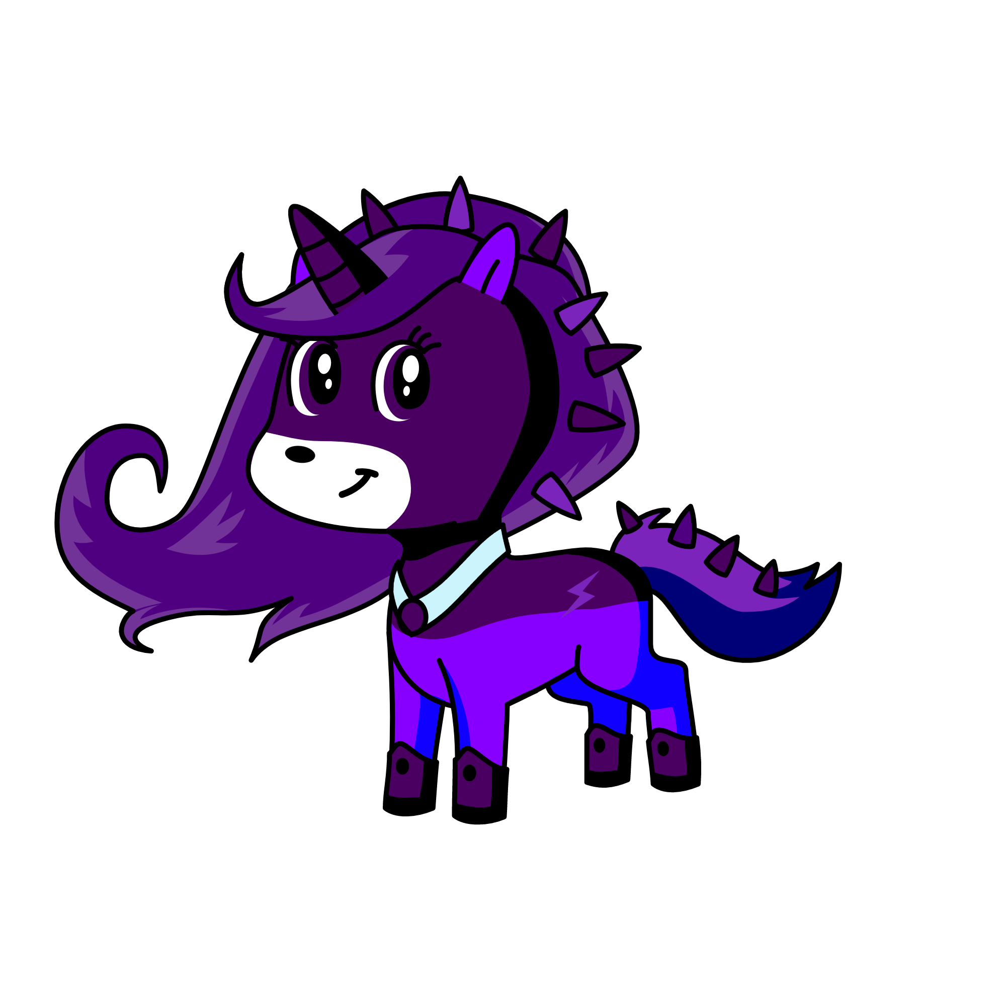 dark, the unicorn
