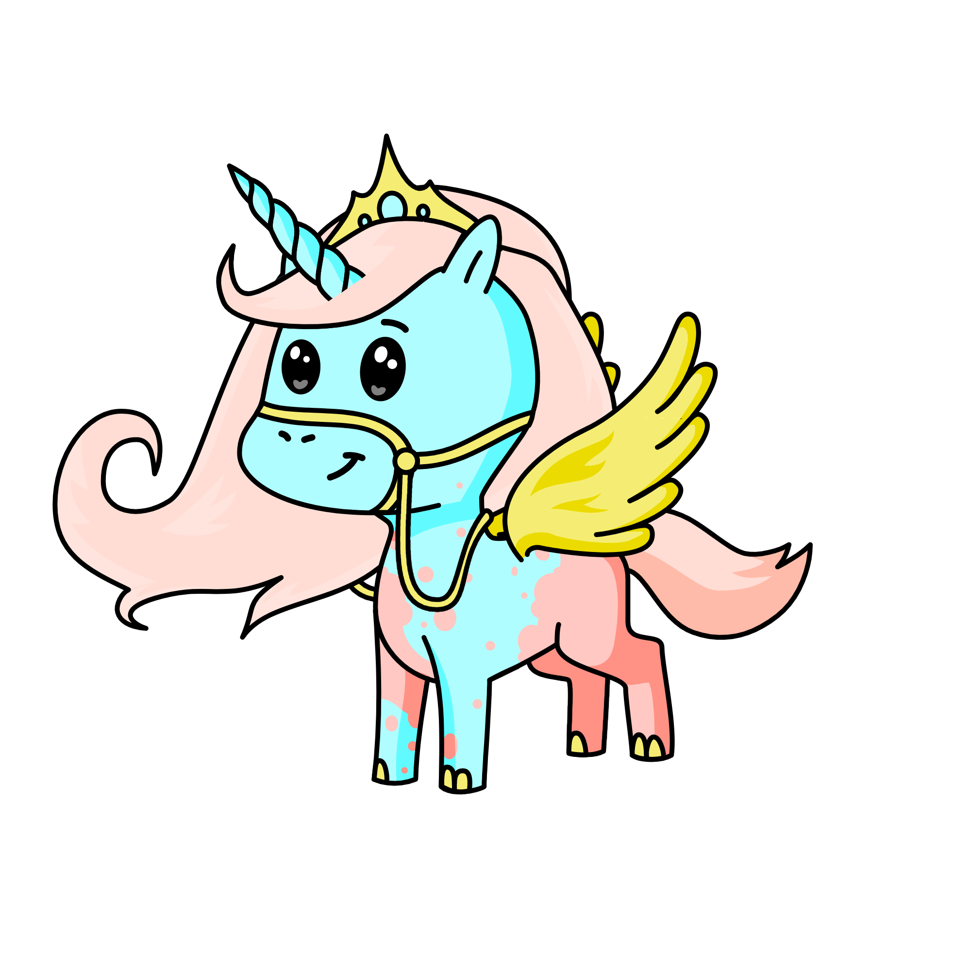 Cotton Candy, the unicorn