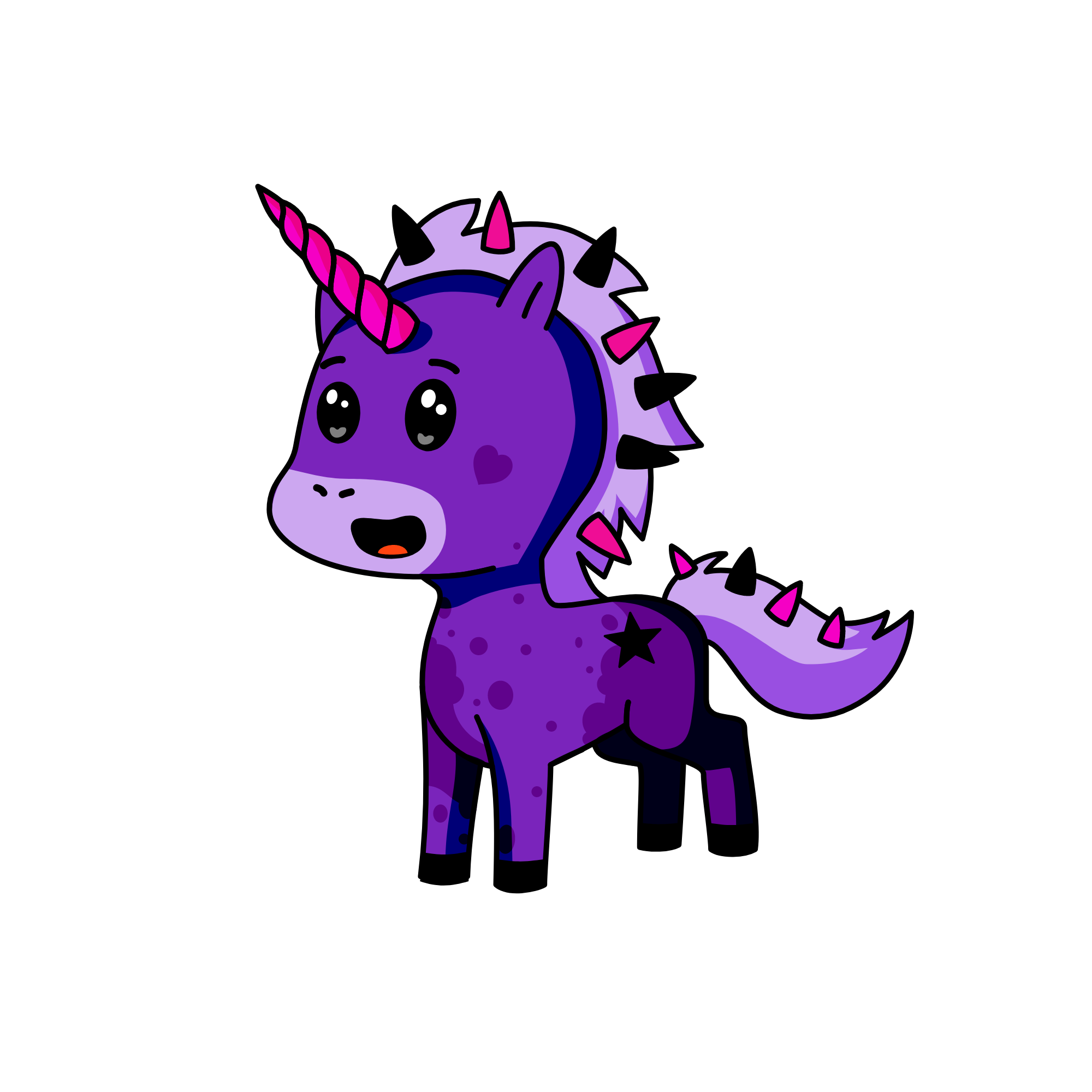 Warped Star, the unicorn