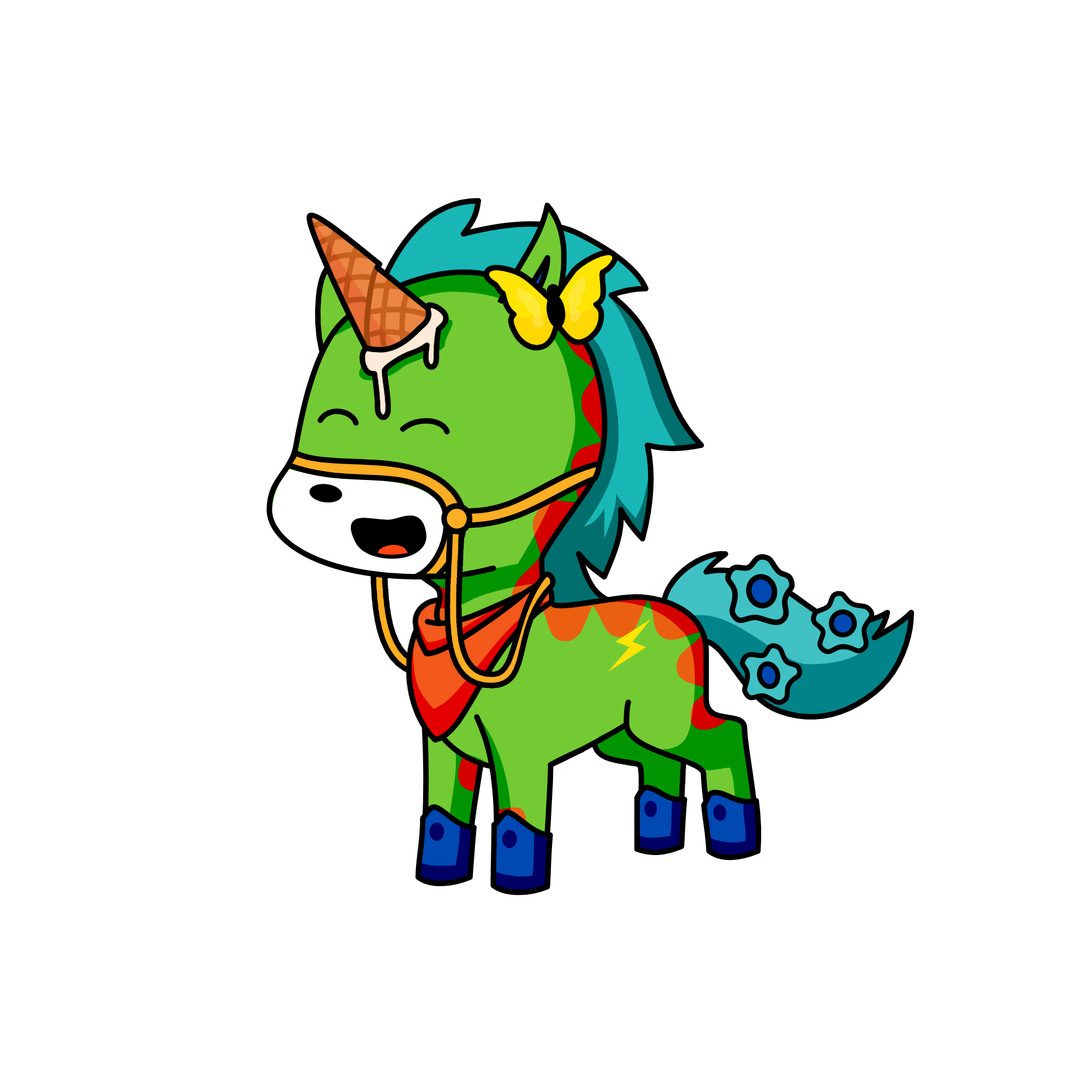 Sweetiecorn, the unicorn