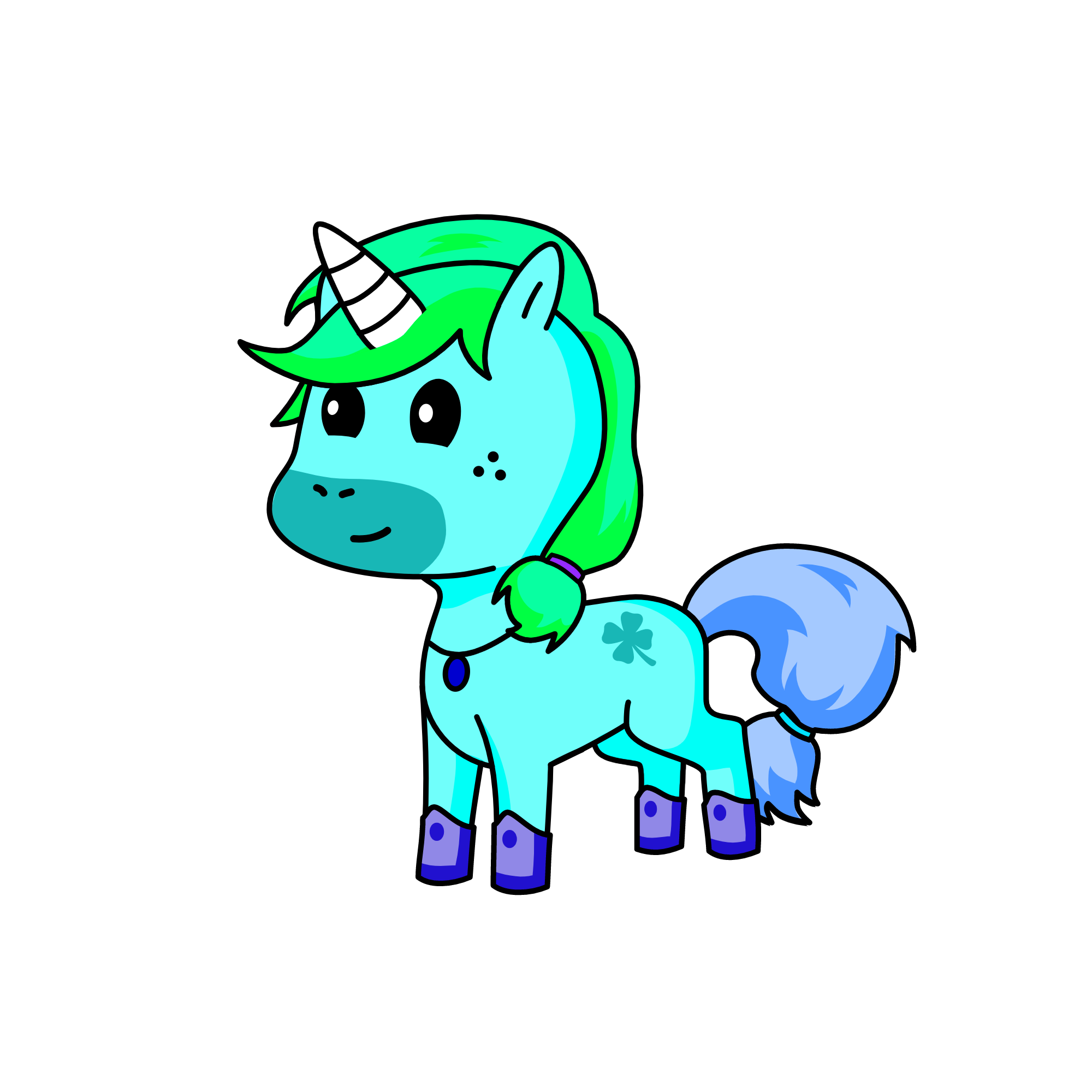 Kelpie, the unicorn