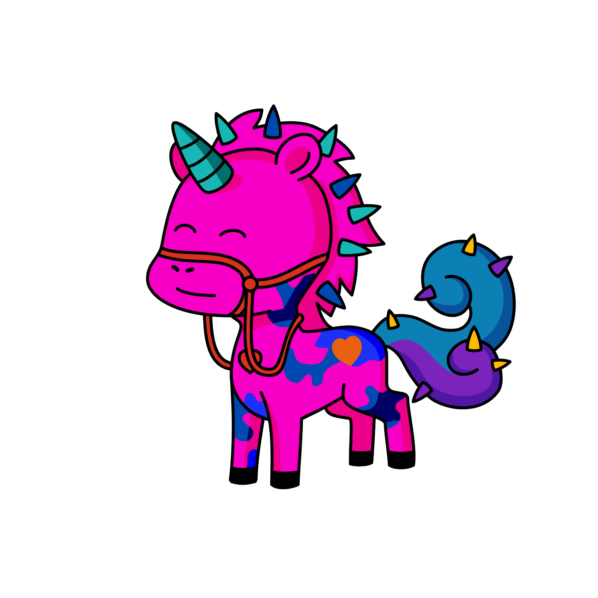 h, the unicorn