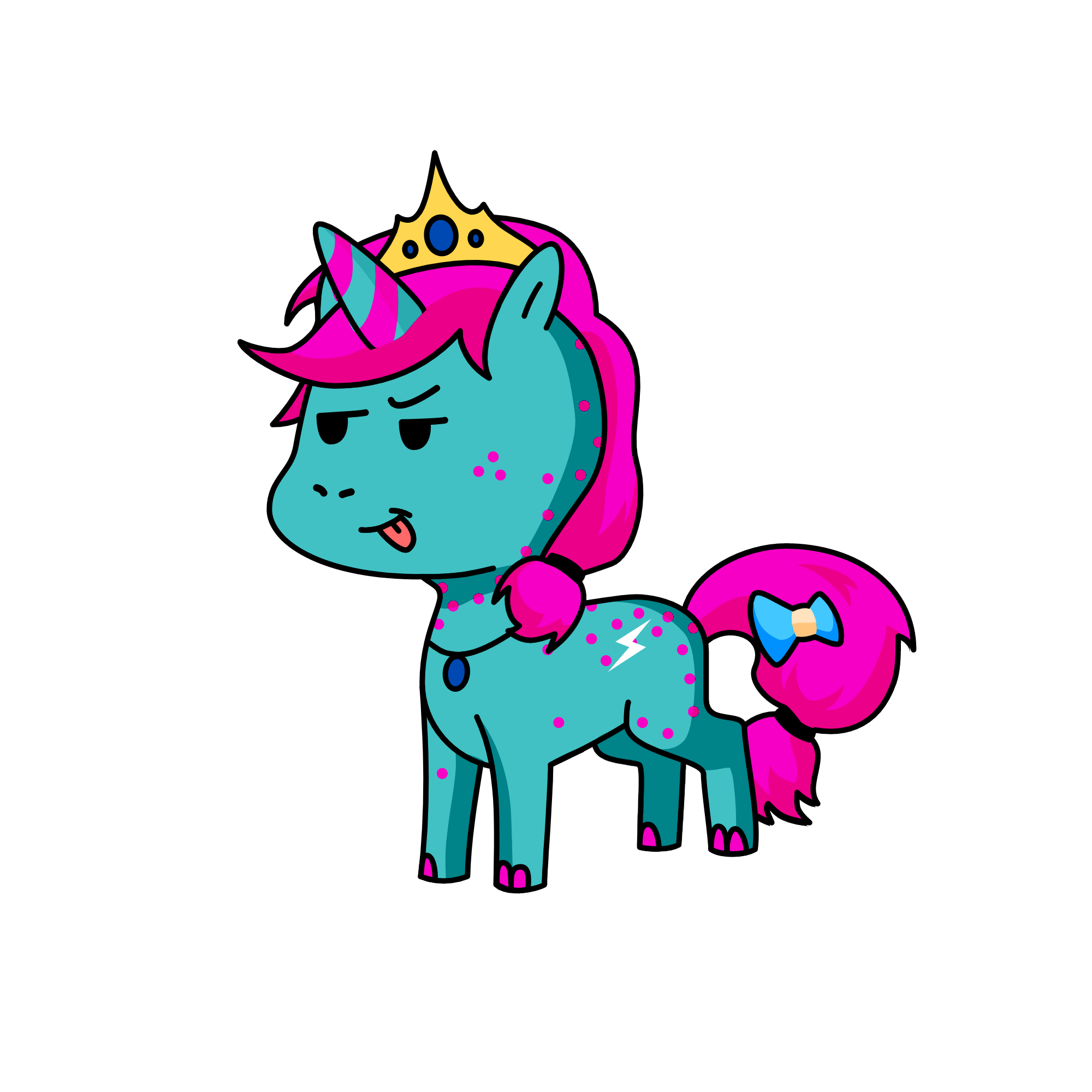 DIN MOR, the unicorn