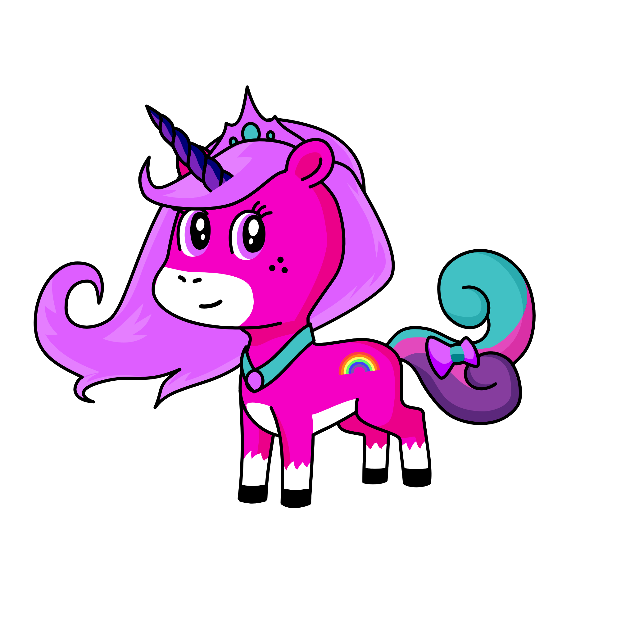 Belle, the unicorn