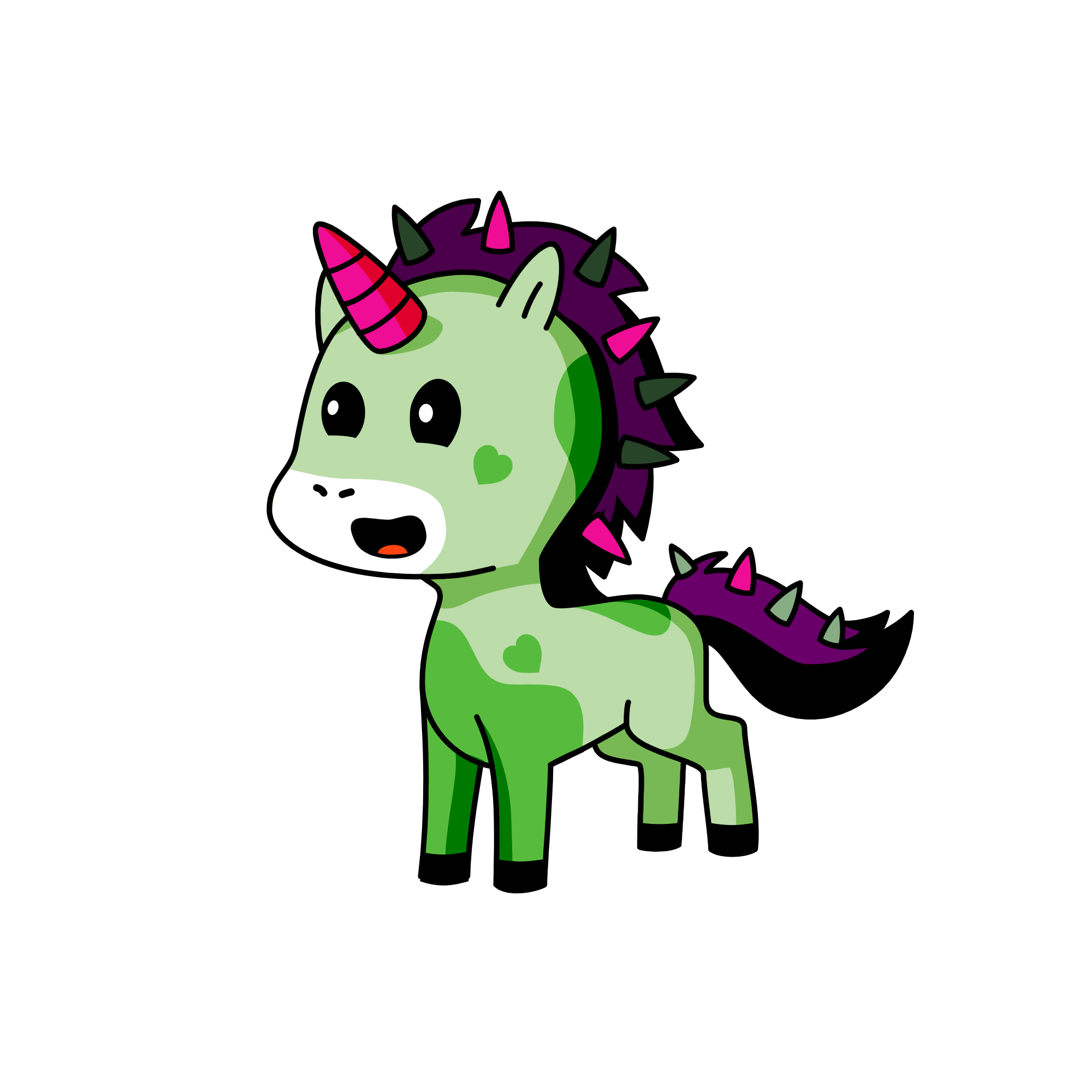 Sun, the unicorn