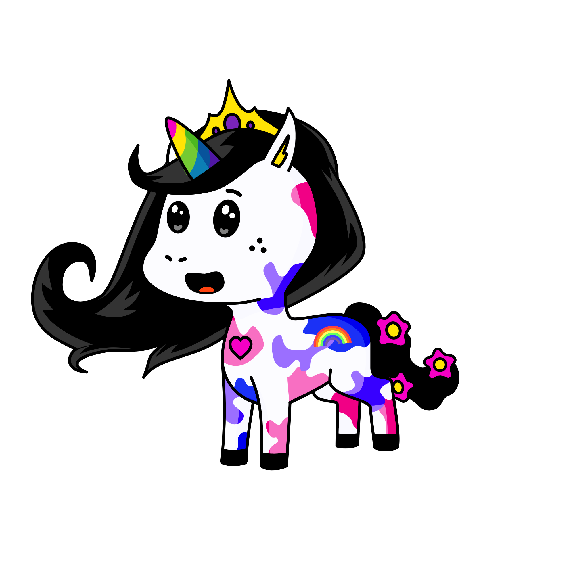Krystall, the unicorn
