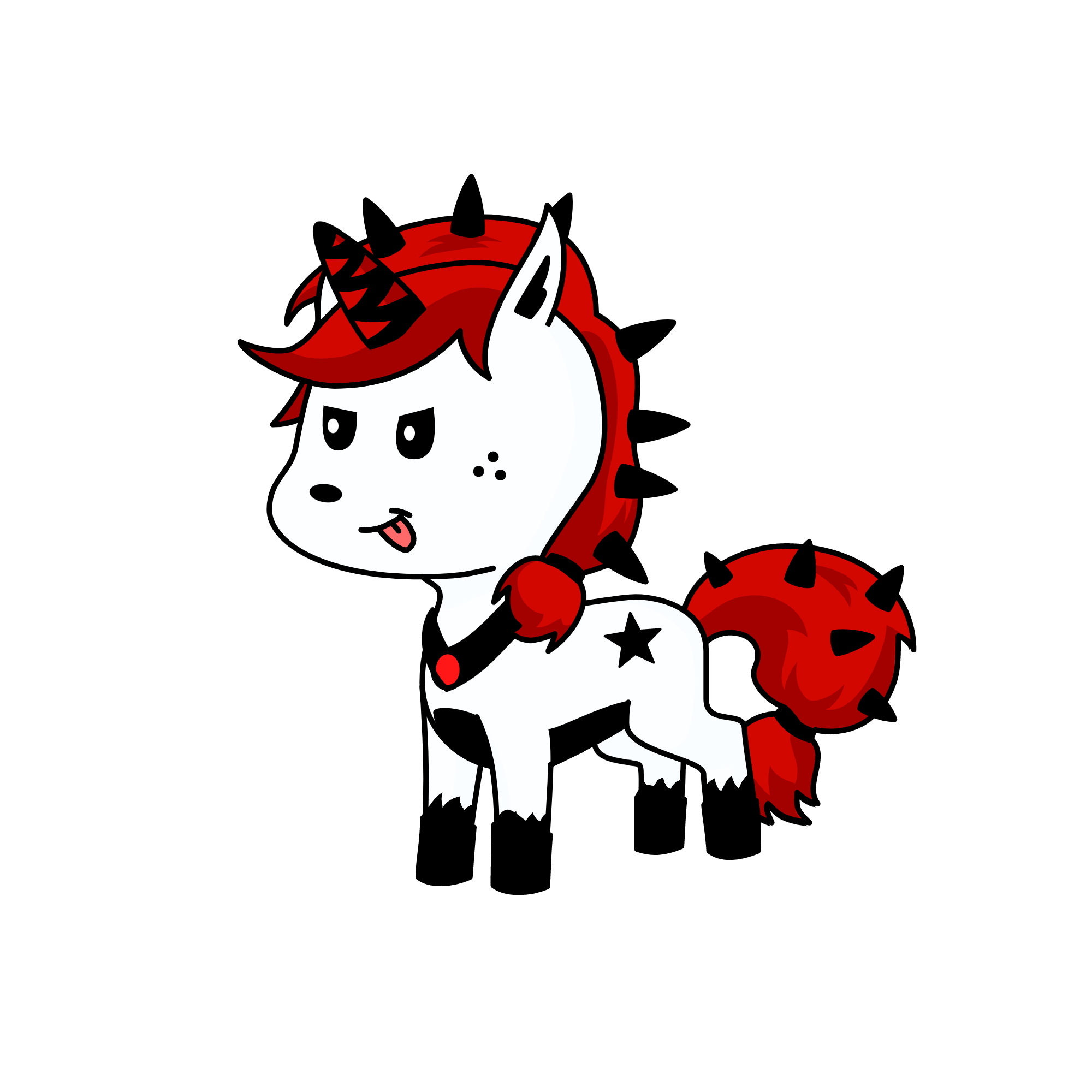 Harley quin., the unicorn