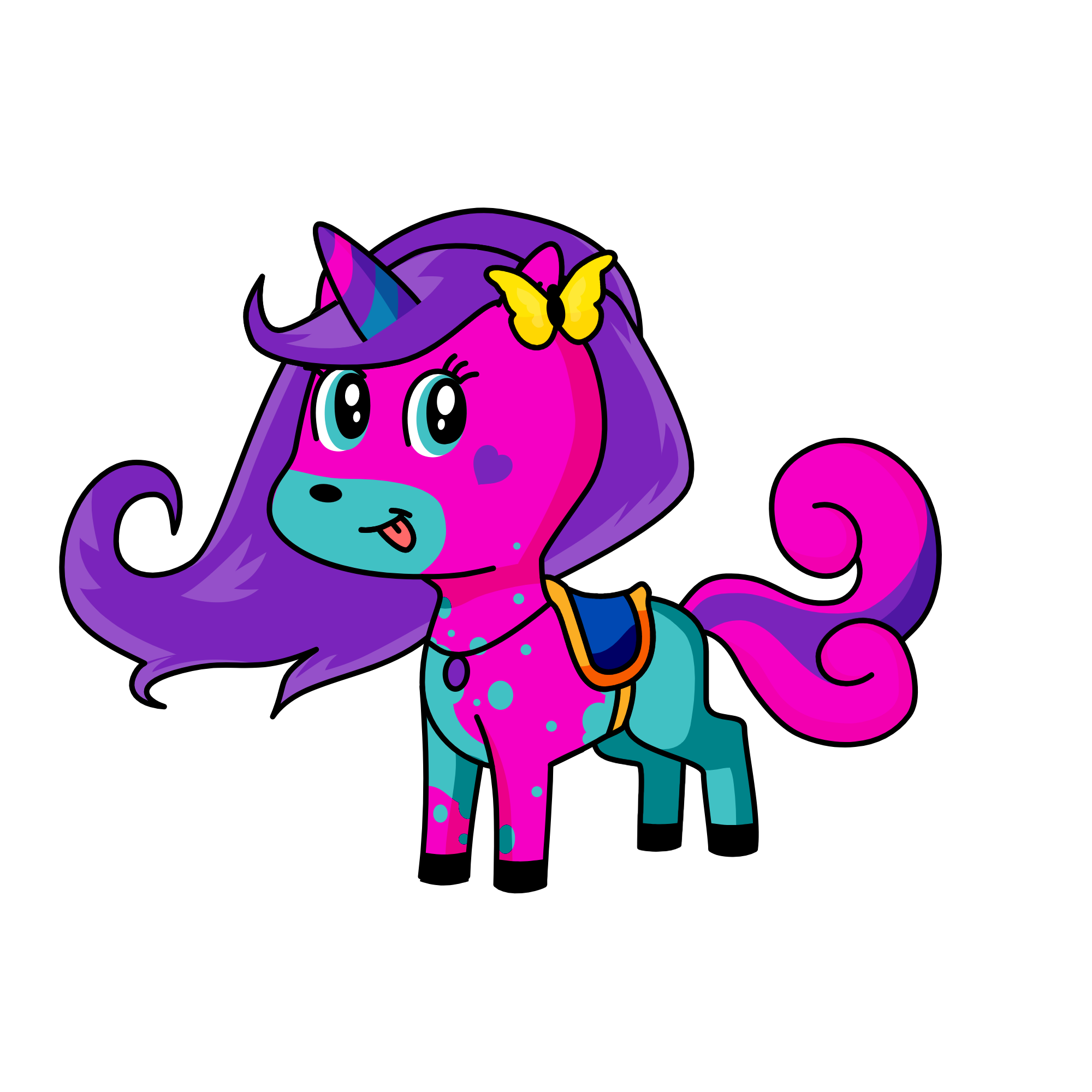 Angel, the unicorn
