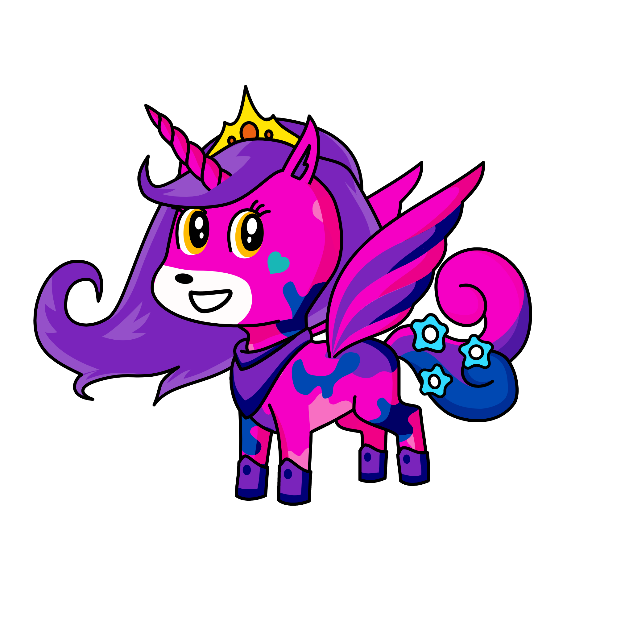 Brightcorn, the unicorn