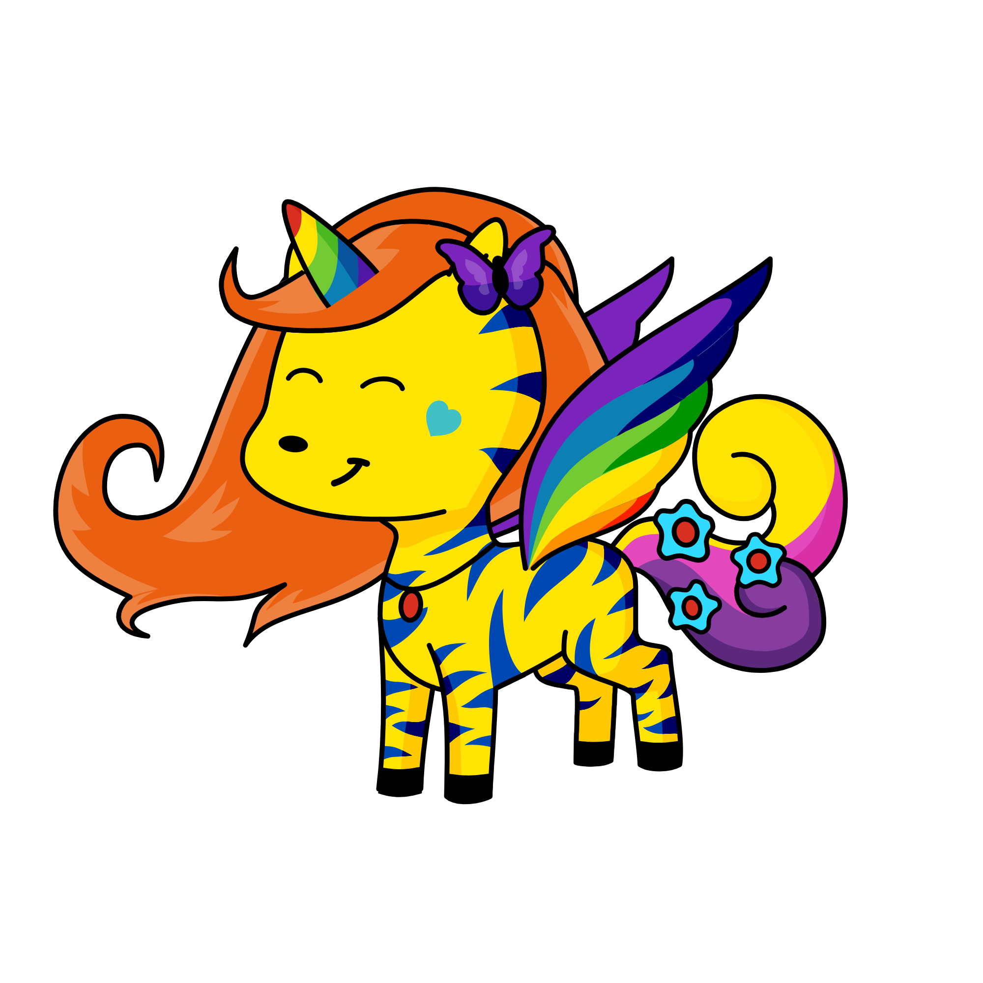 Lollypop🍭🍭, the unicorn