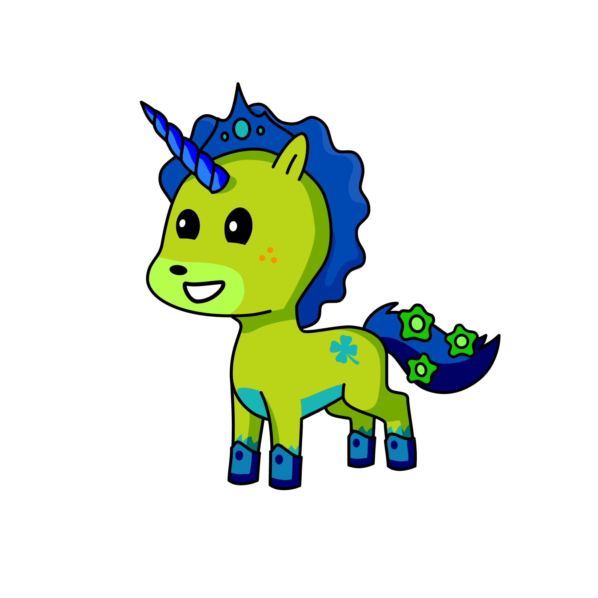 Princess Lively, the unicorn