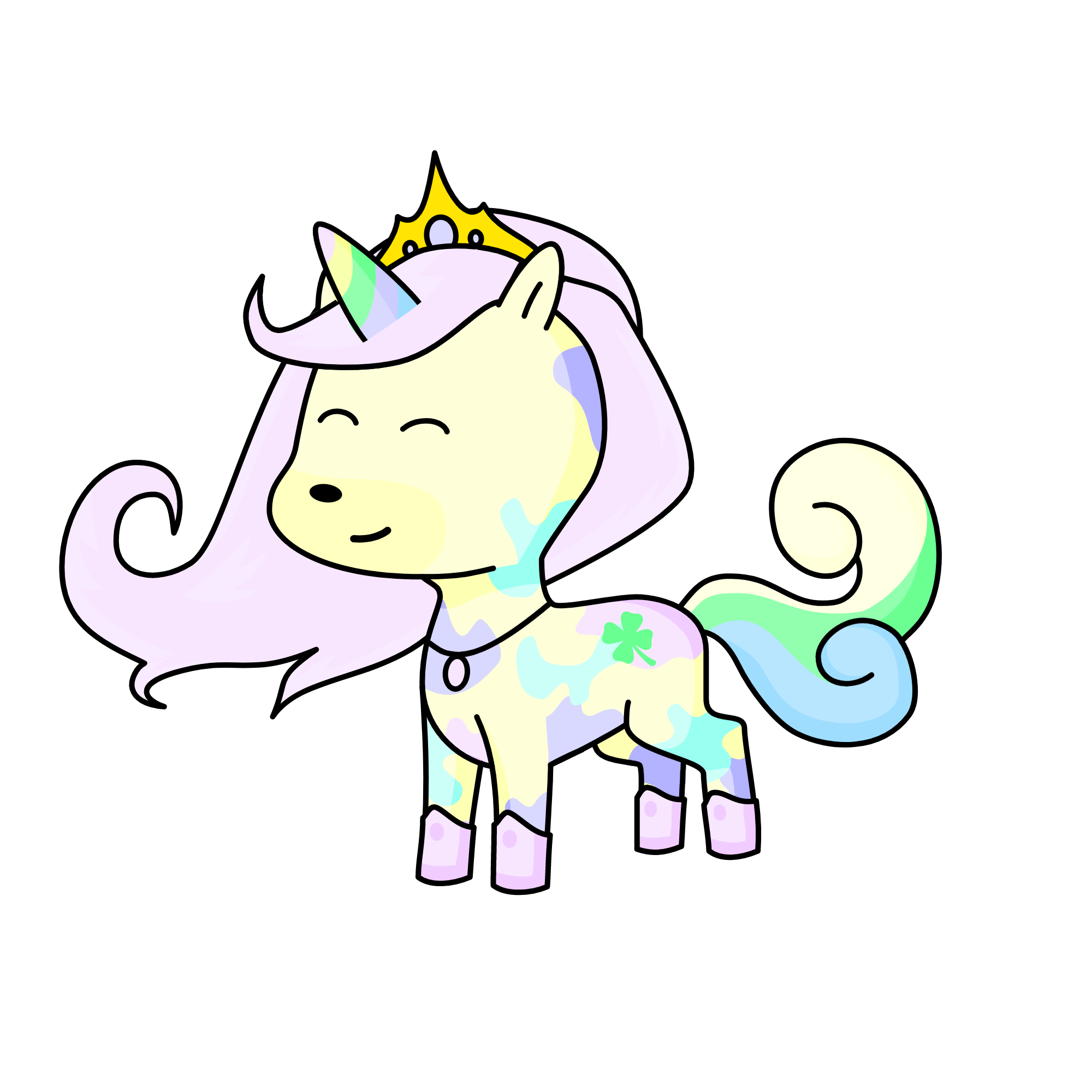rainbow, the unicorn