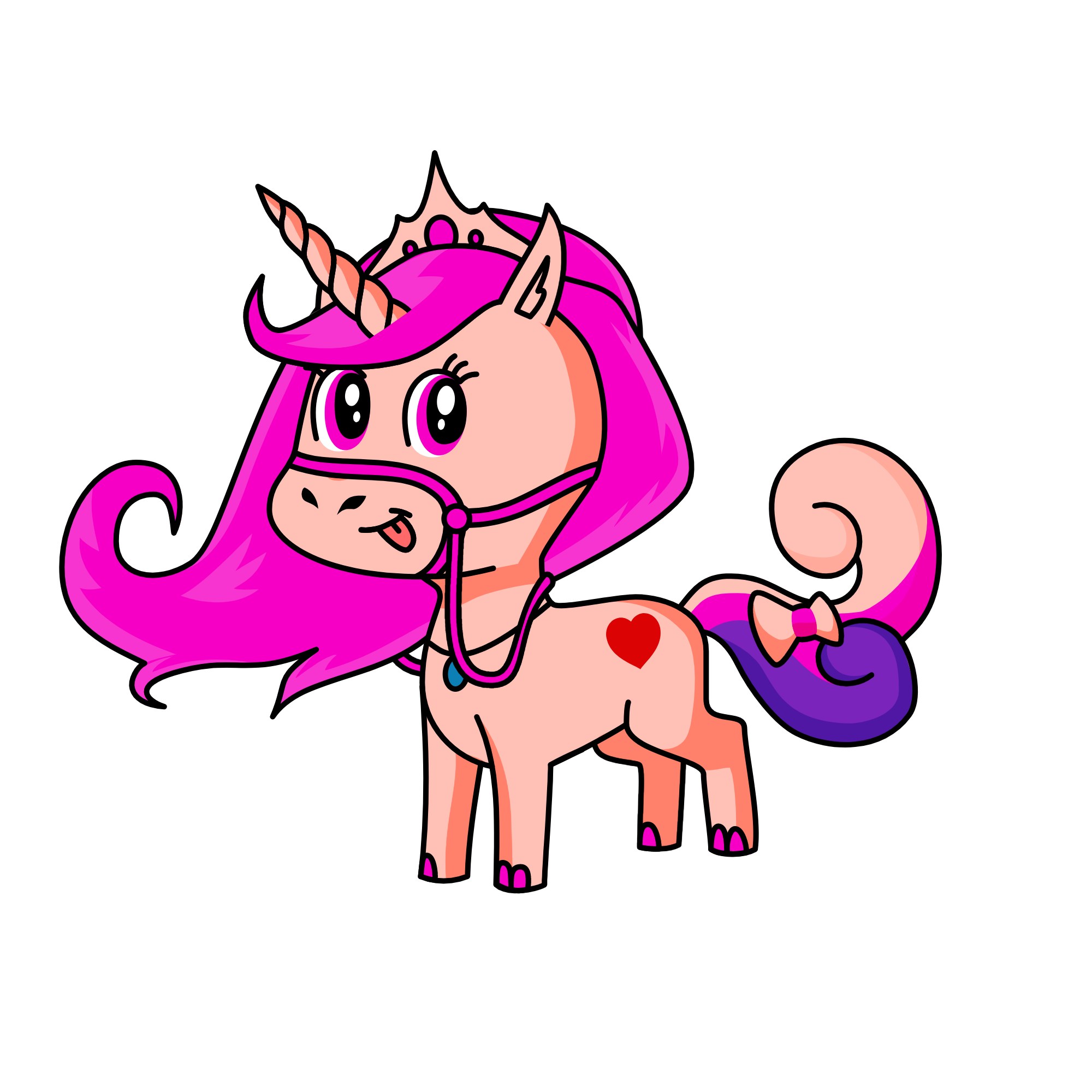 strawberry milk, the unicorn
