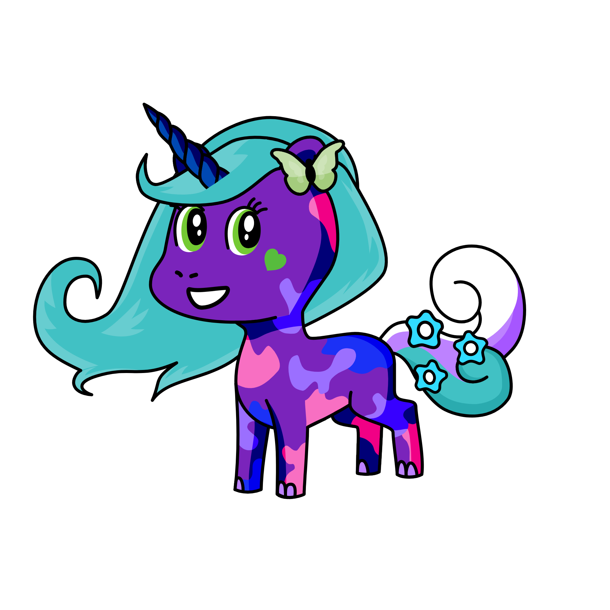 Sparkle, the unicorn