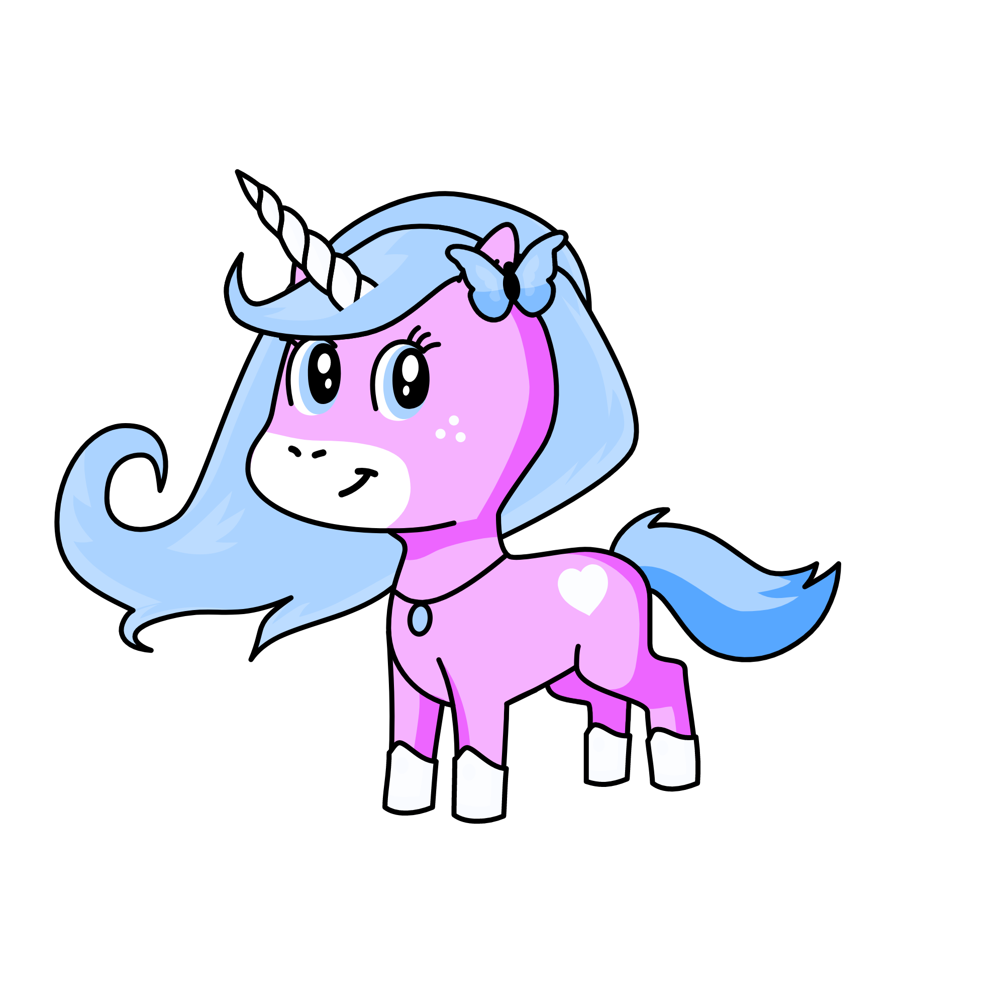 BubbelGum , the unicorn