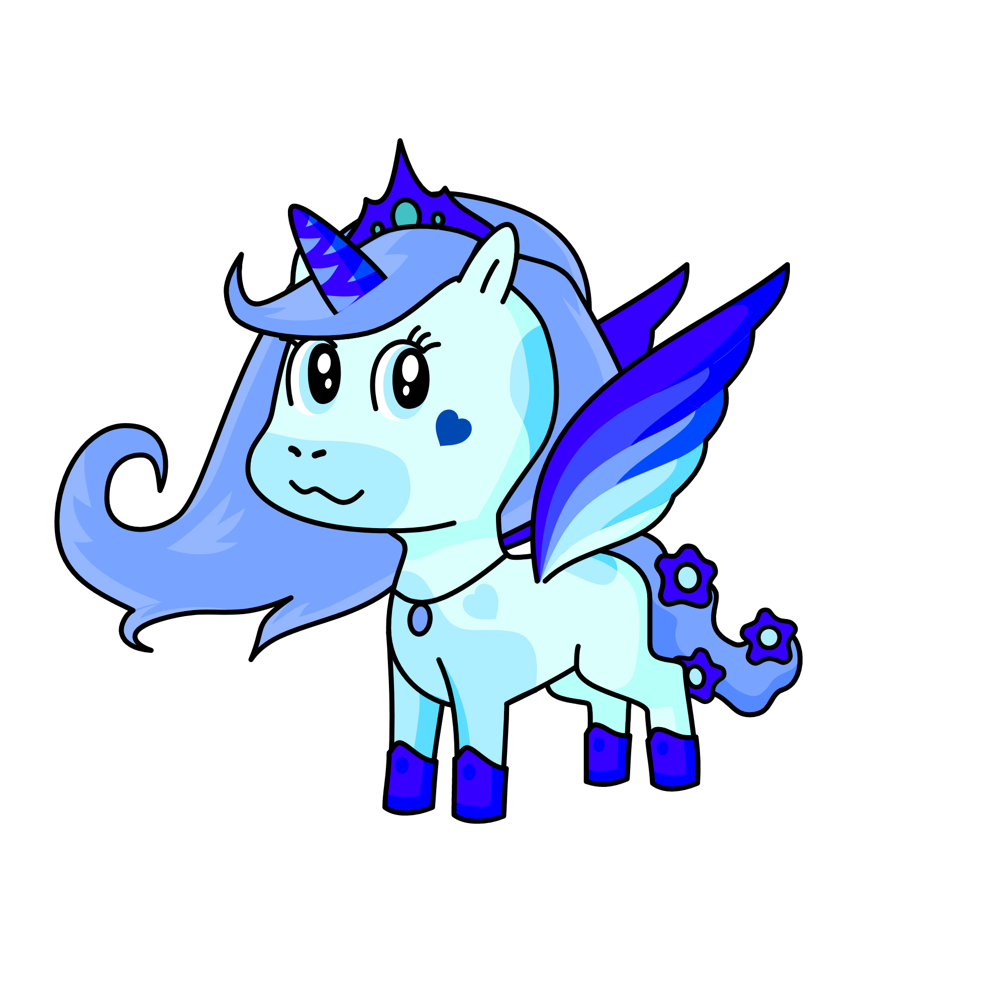 .:`` Princess WinterFall ``:., the unicorn