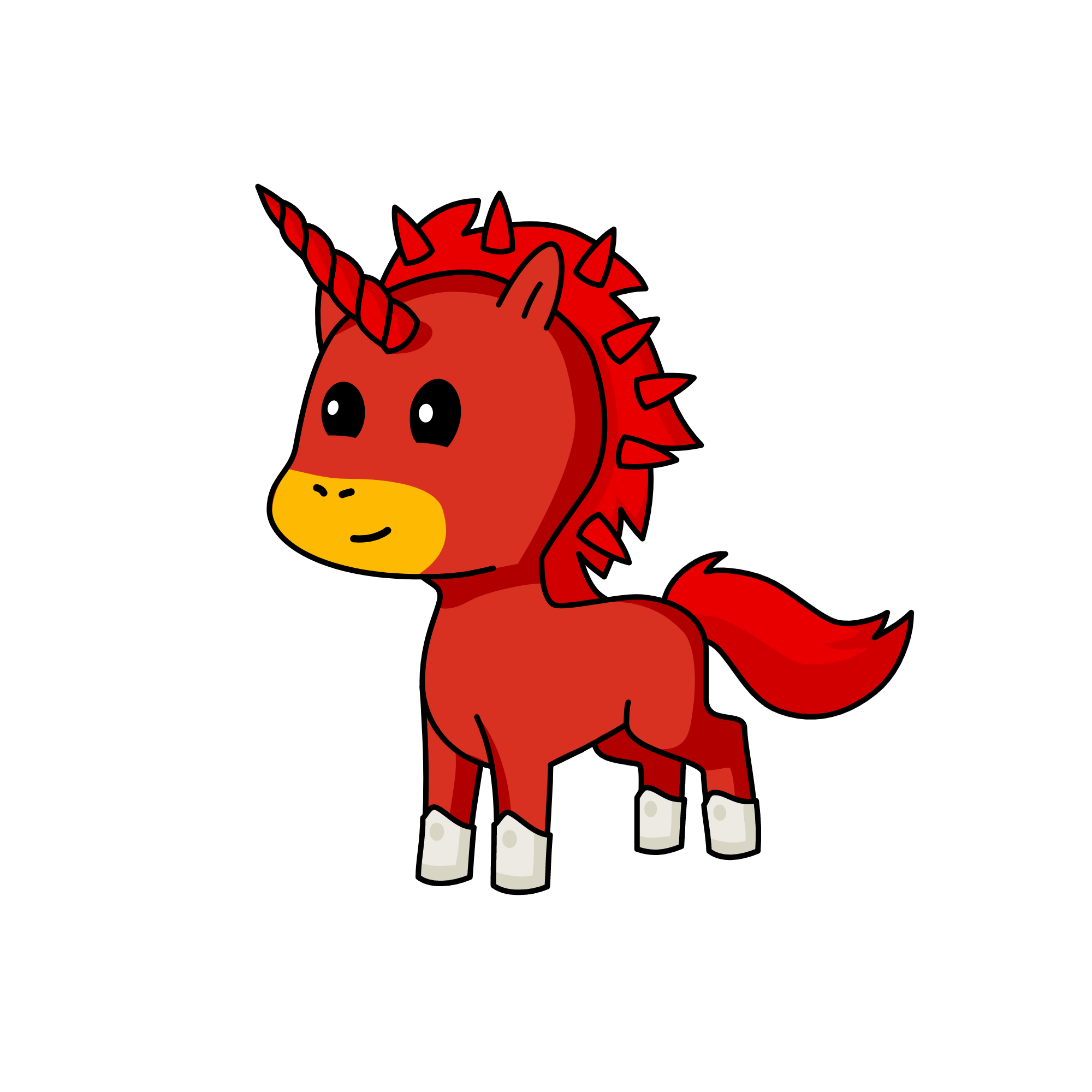Knuckie, the unicorn