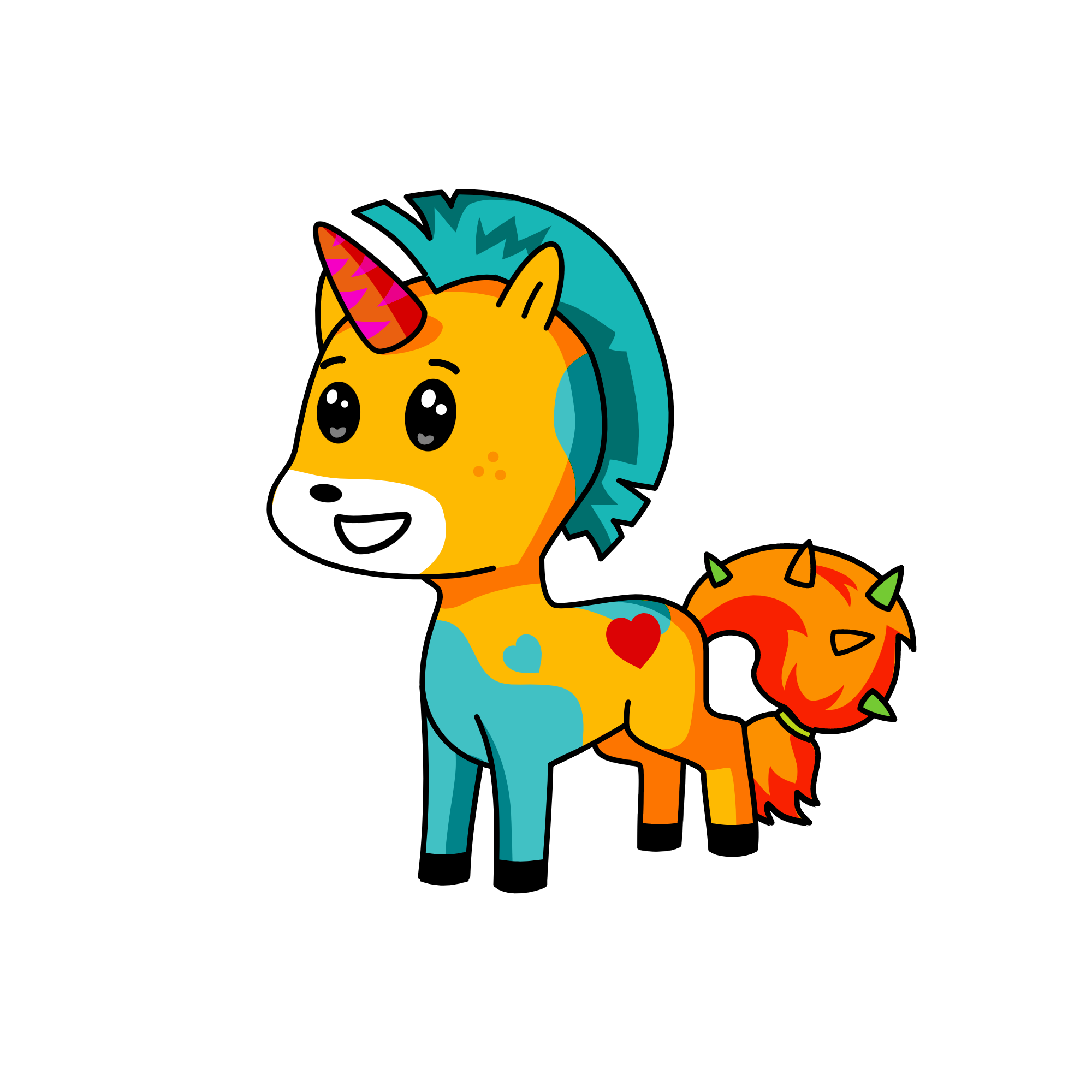 Flora, the unicorn