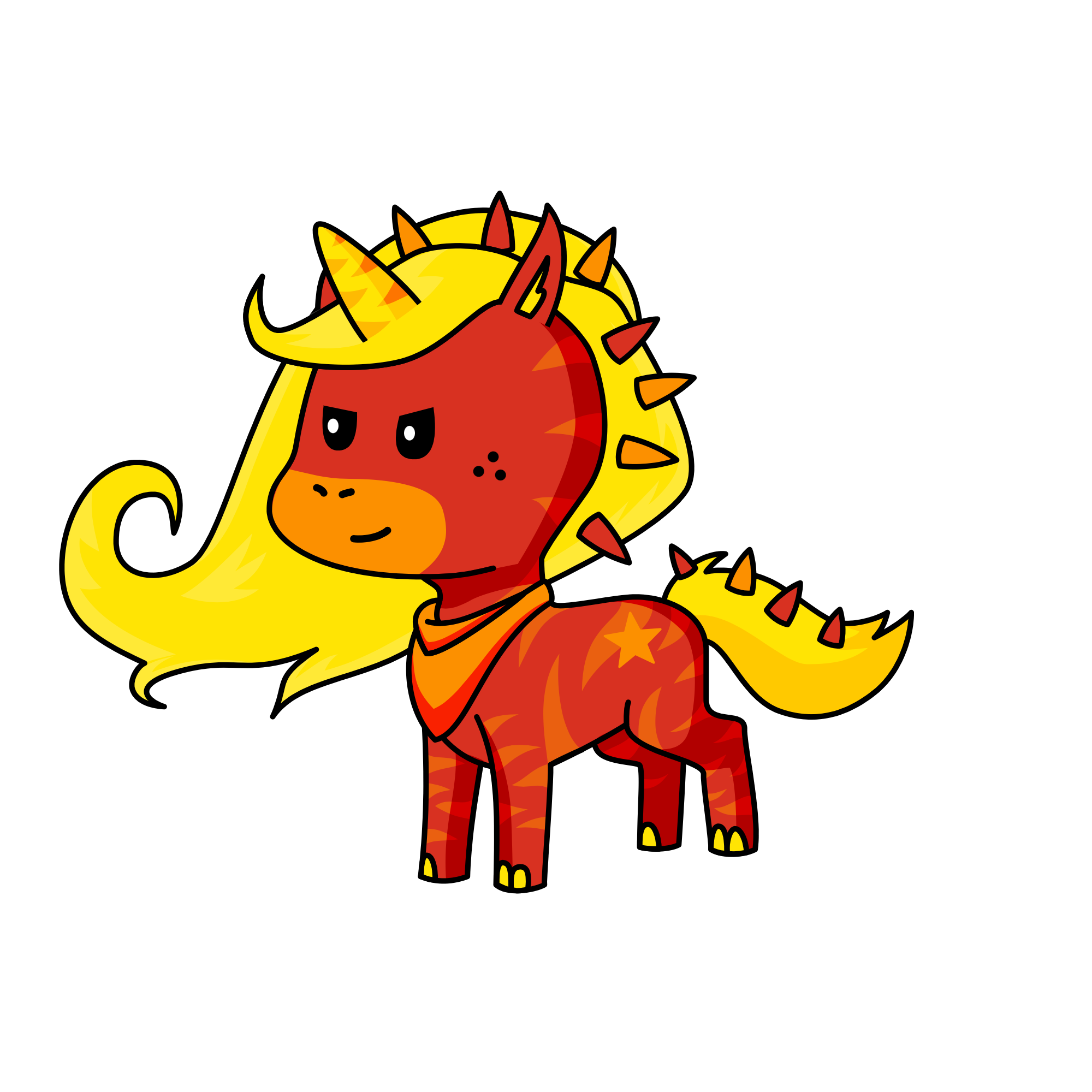 Sunny, the unicorn