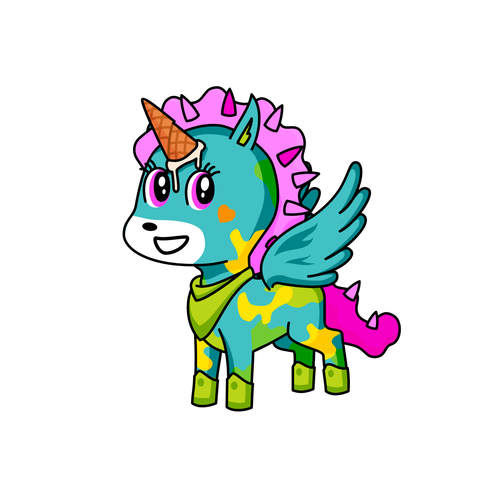 Aacorn, the unicorn