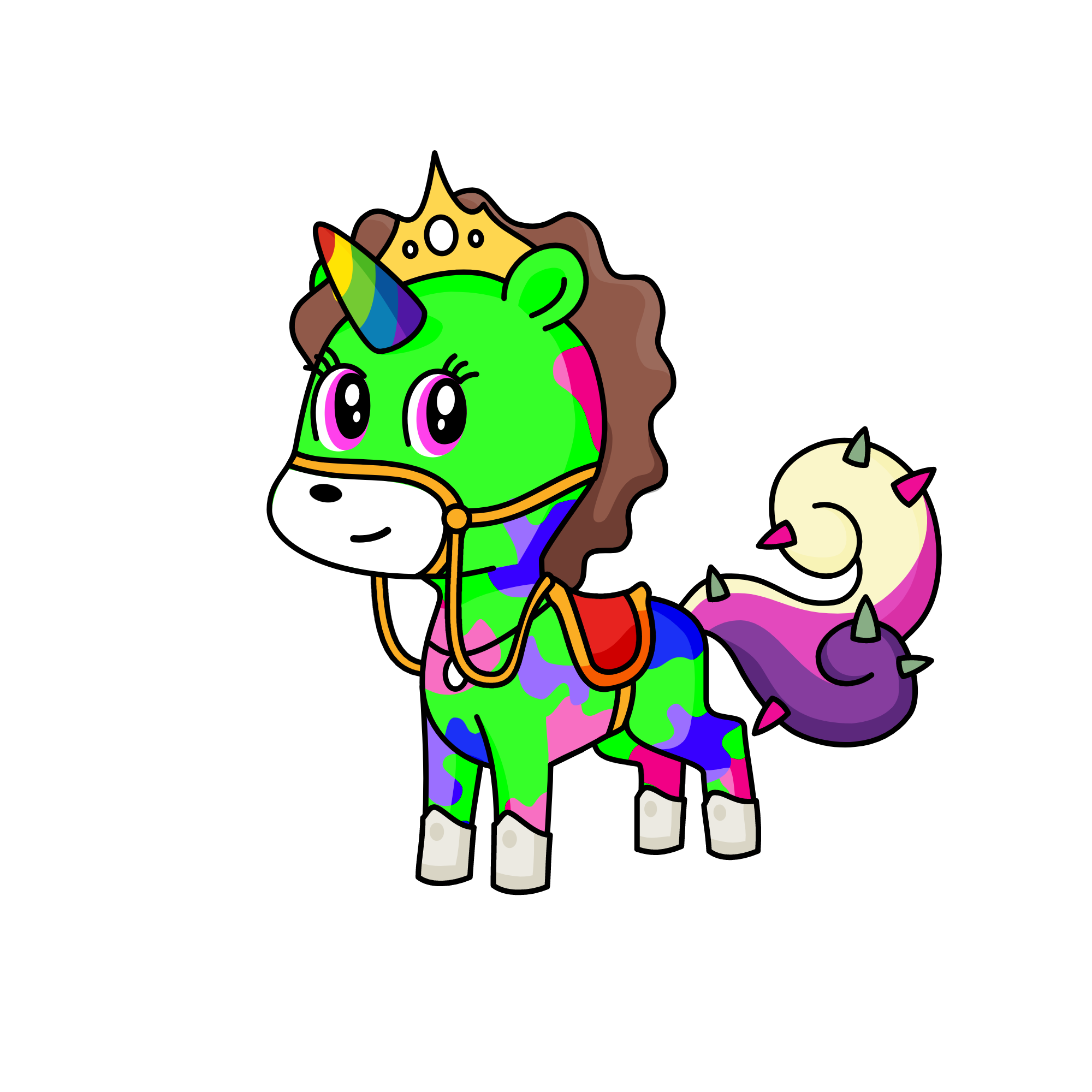 J, the unicorn