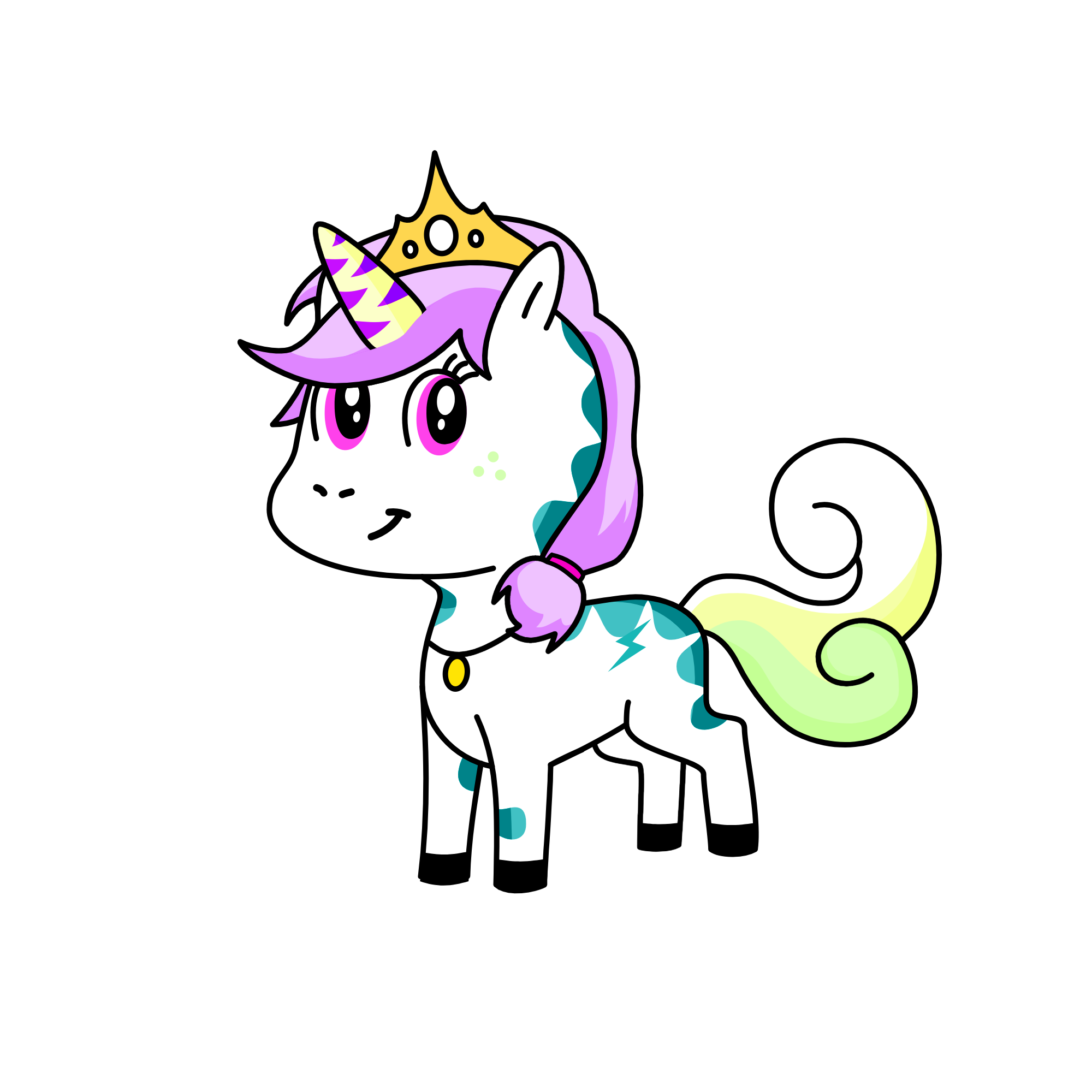 cotton candy, the unicorn