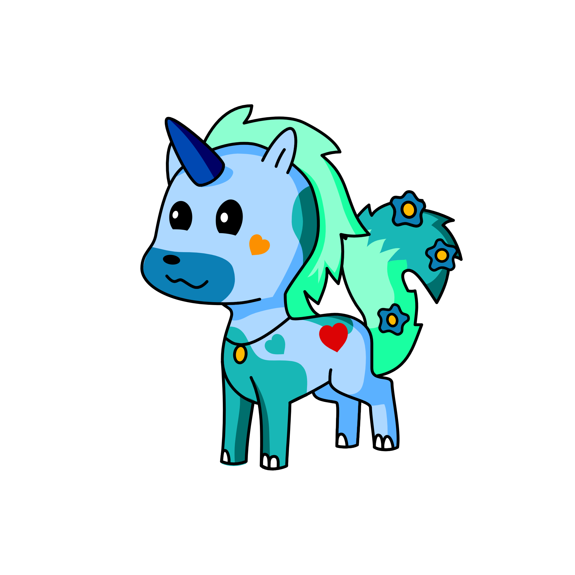 Cie, the unicorn