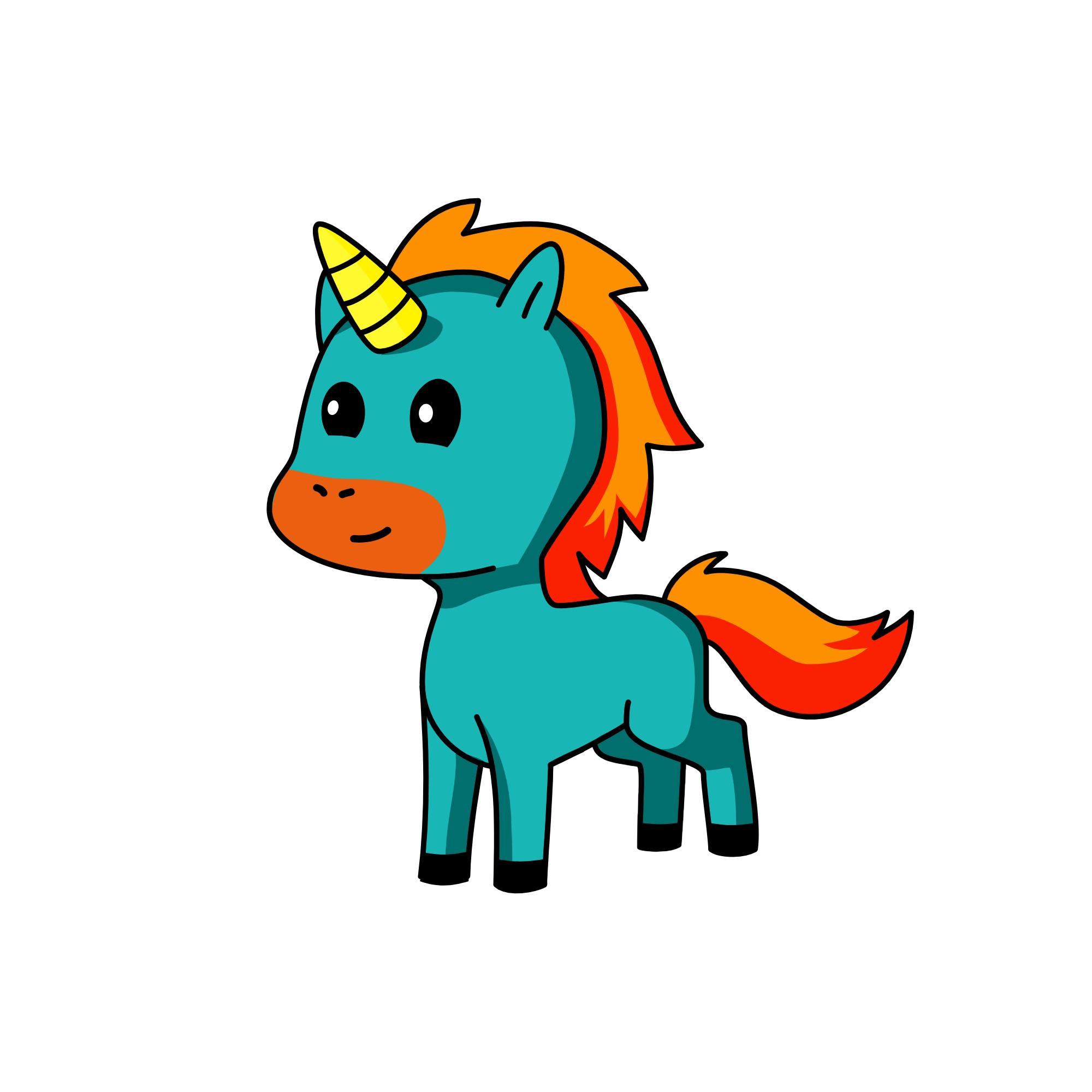 Glory, the unicorn