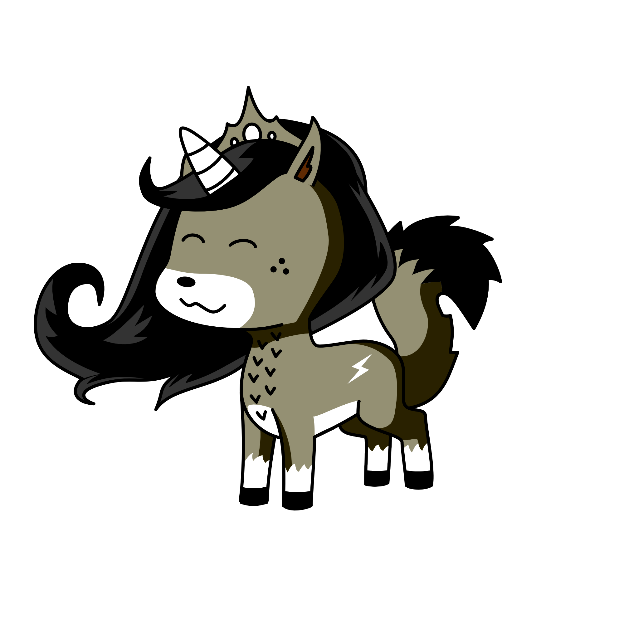 Skunk, the unicorn