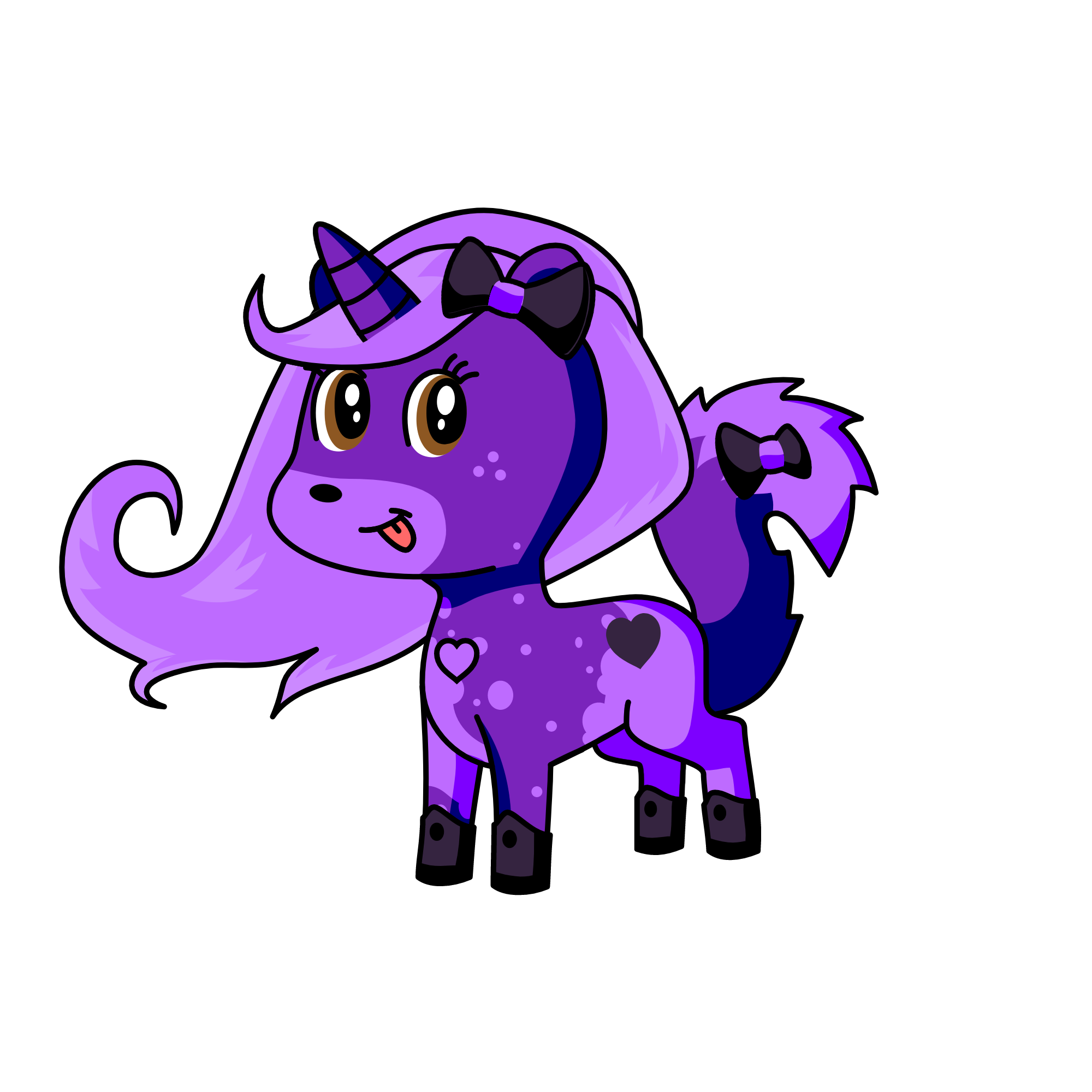 coco pony, the unicorn