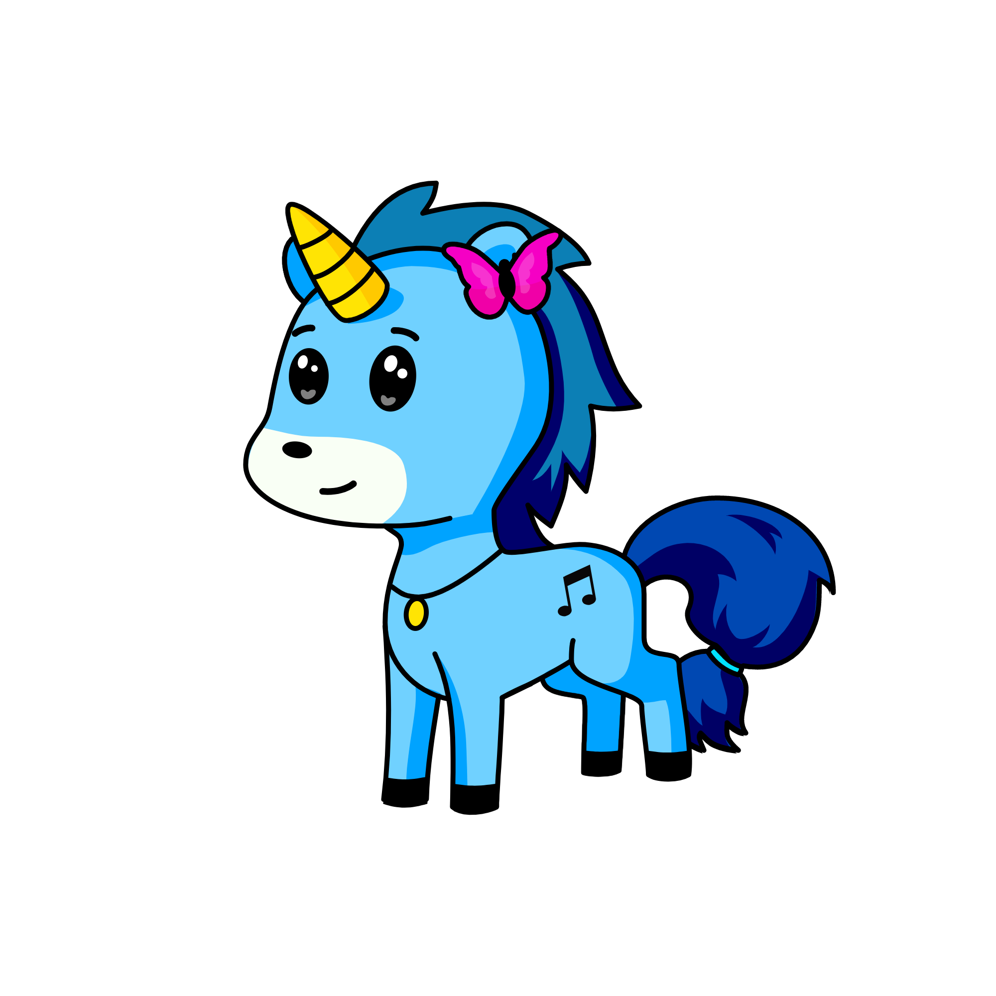 AMITY, the unicorn