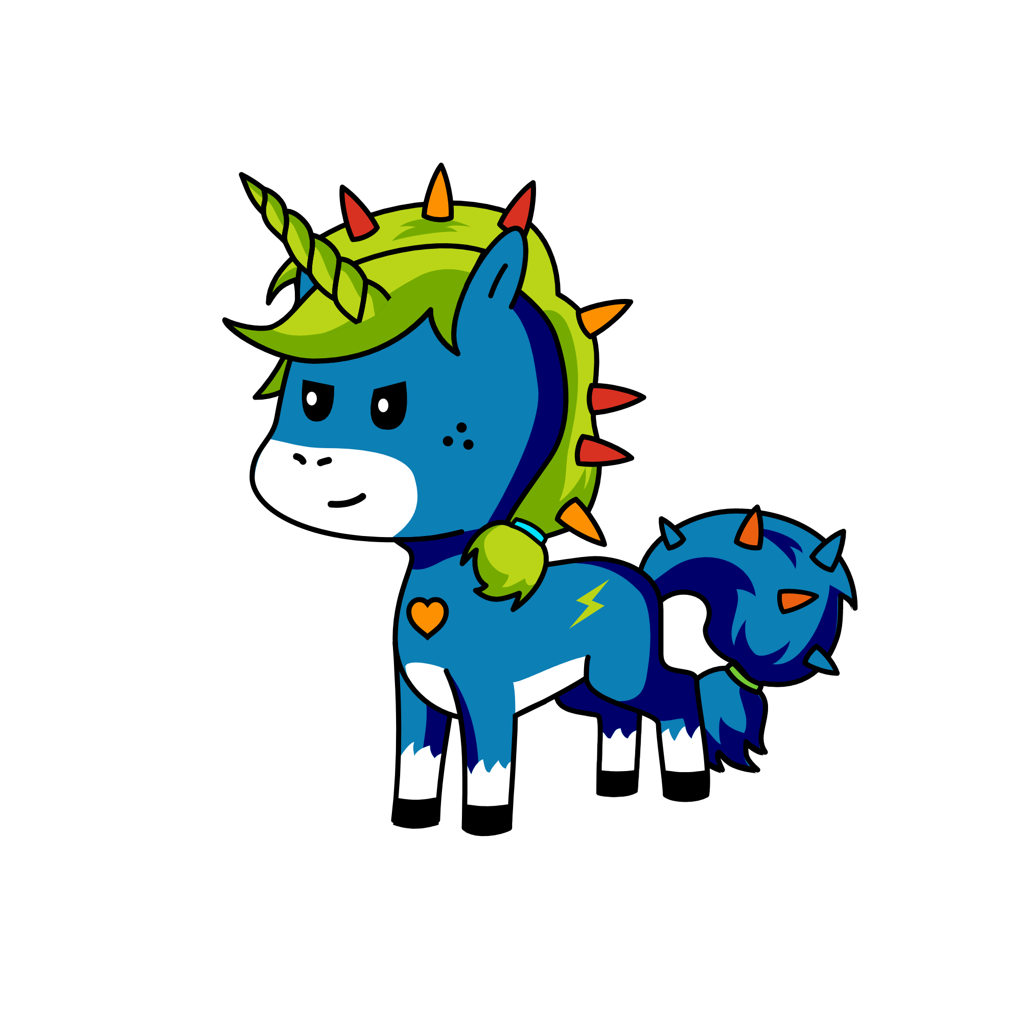 spark jr., the unicorn
