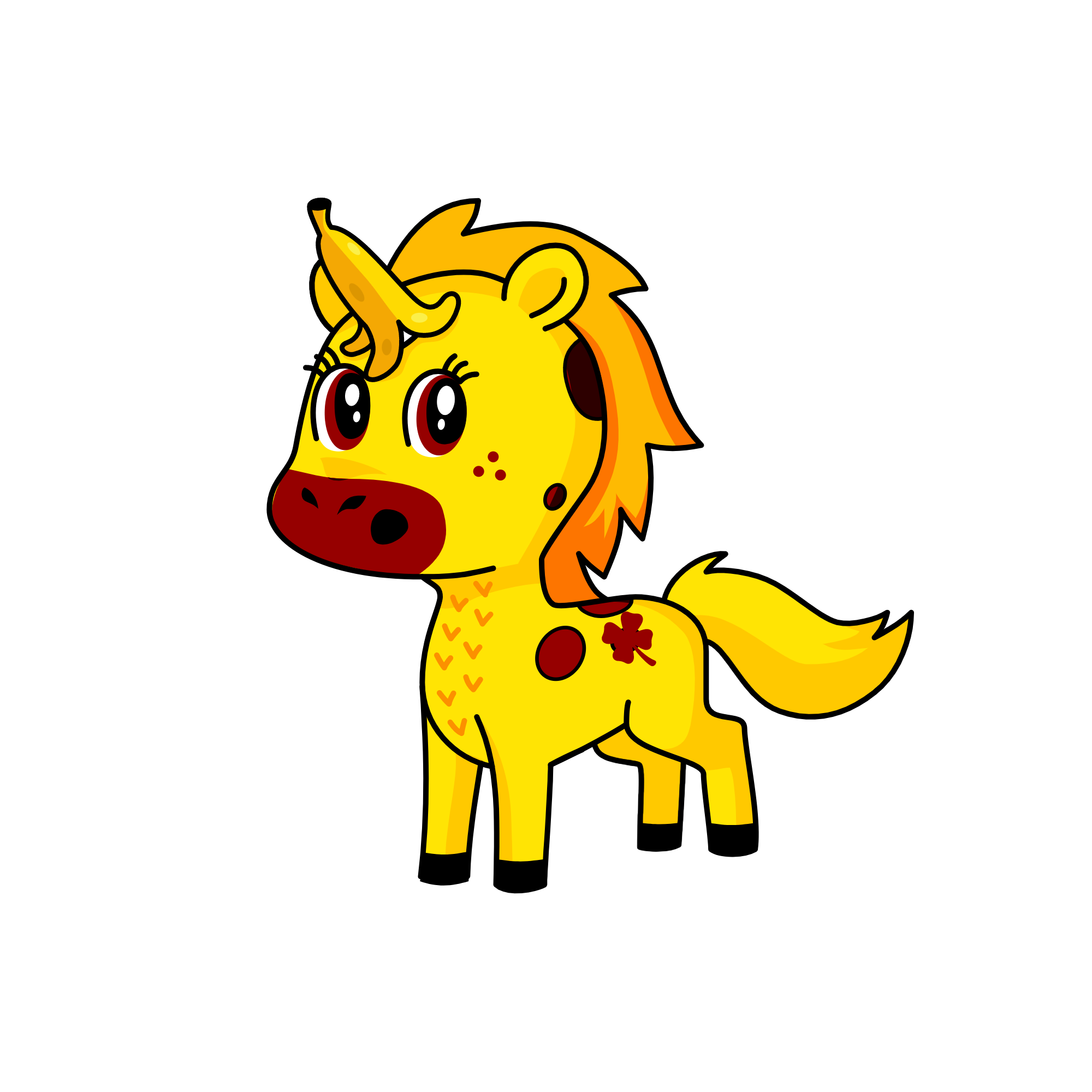 banana, the unicorn